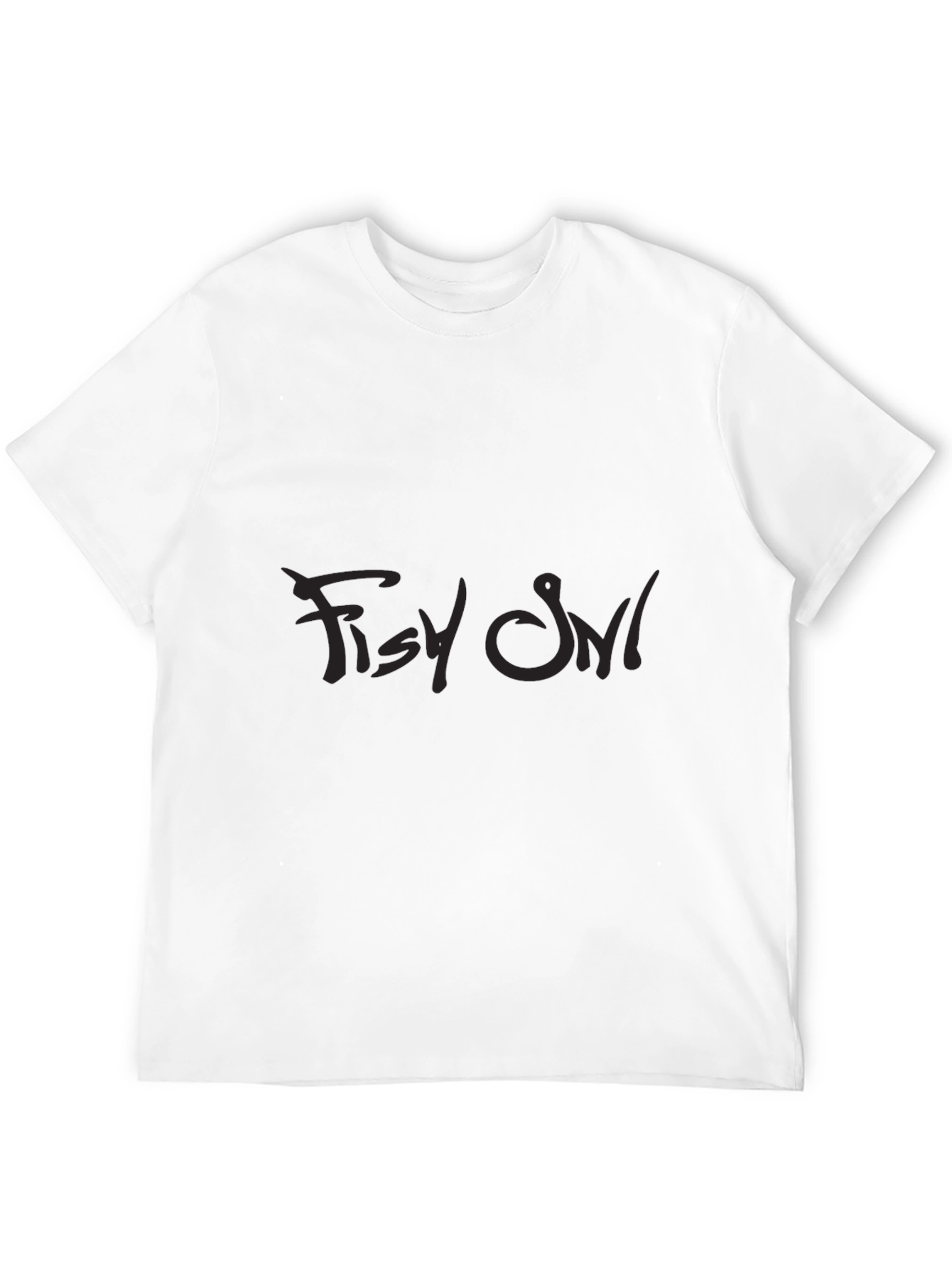 Black Dark Graphic Tee - Fishy Owl view 12