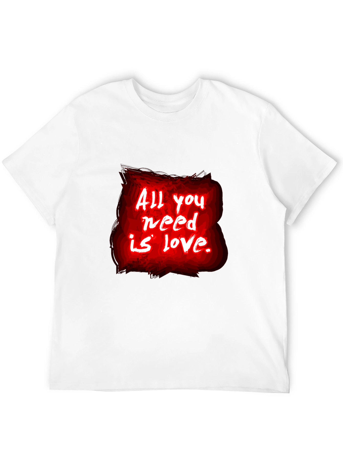 Black Love Graphic T-Shirt - All You Need Is Love view 12