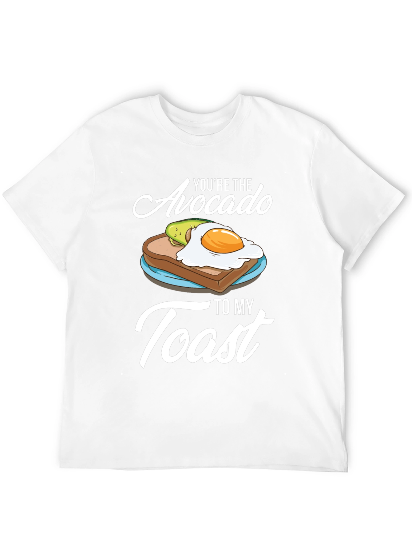 Black Avocado Toast T-Shirt - You're The Avocado To My Toast Tee view 12