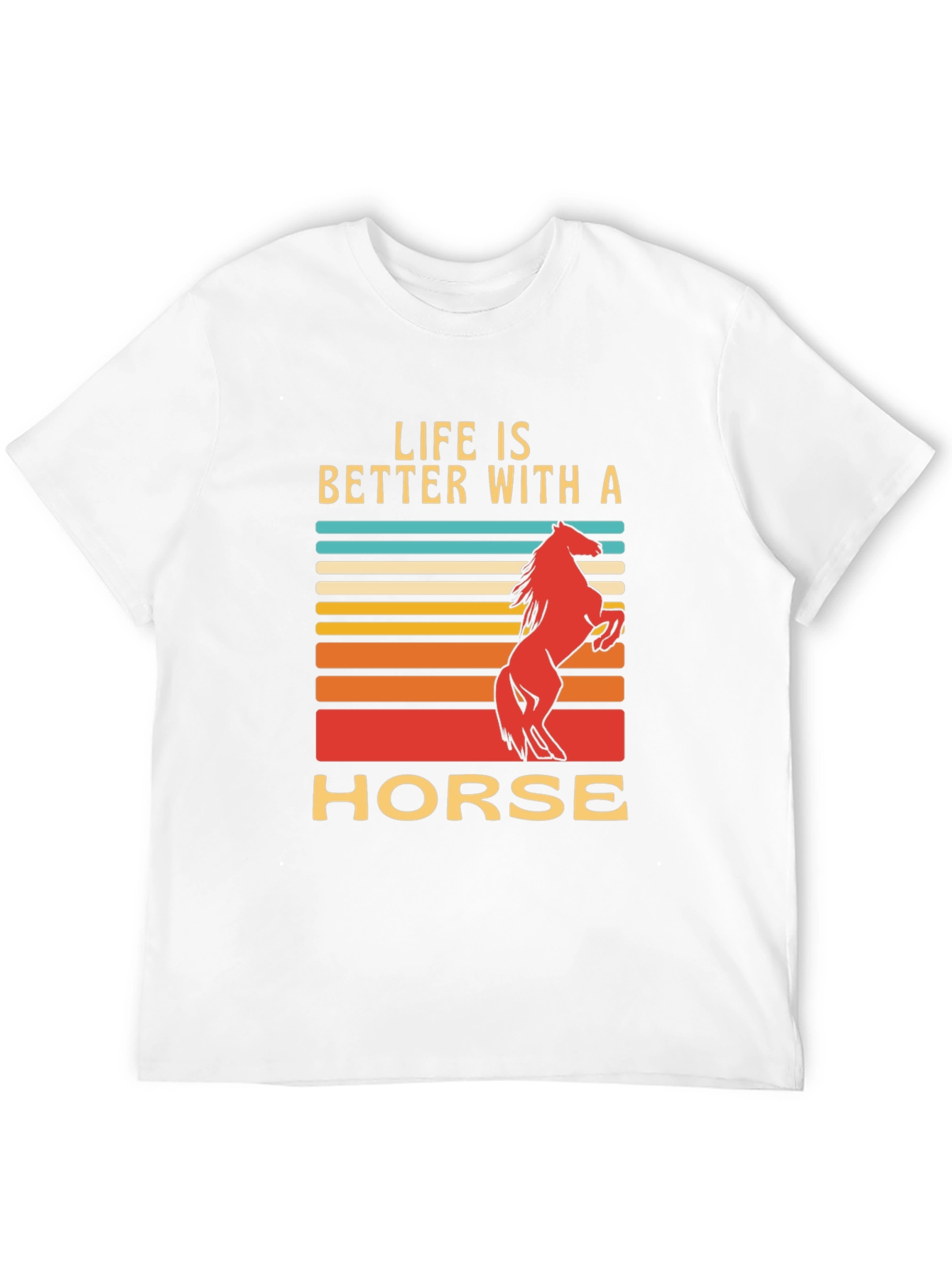 Black Life is Better with a Horse T-Shirt view 12
