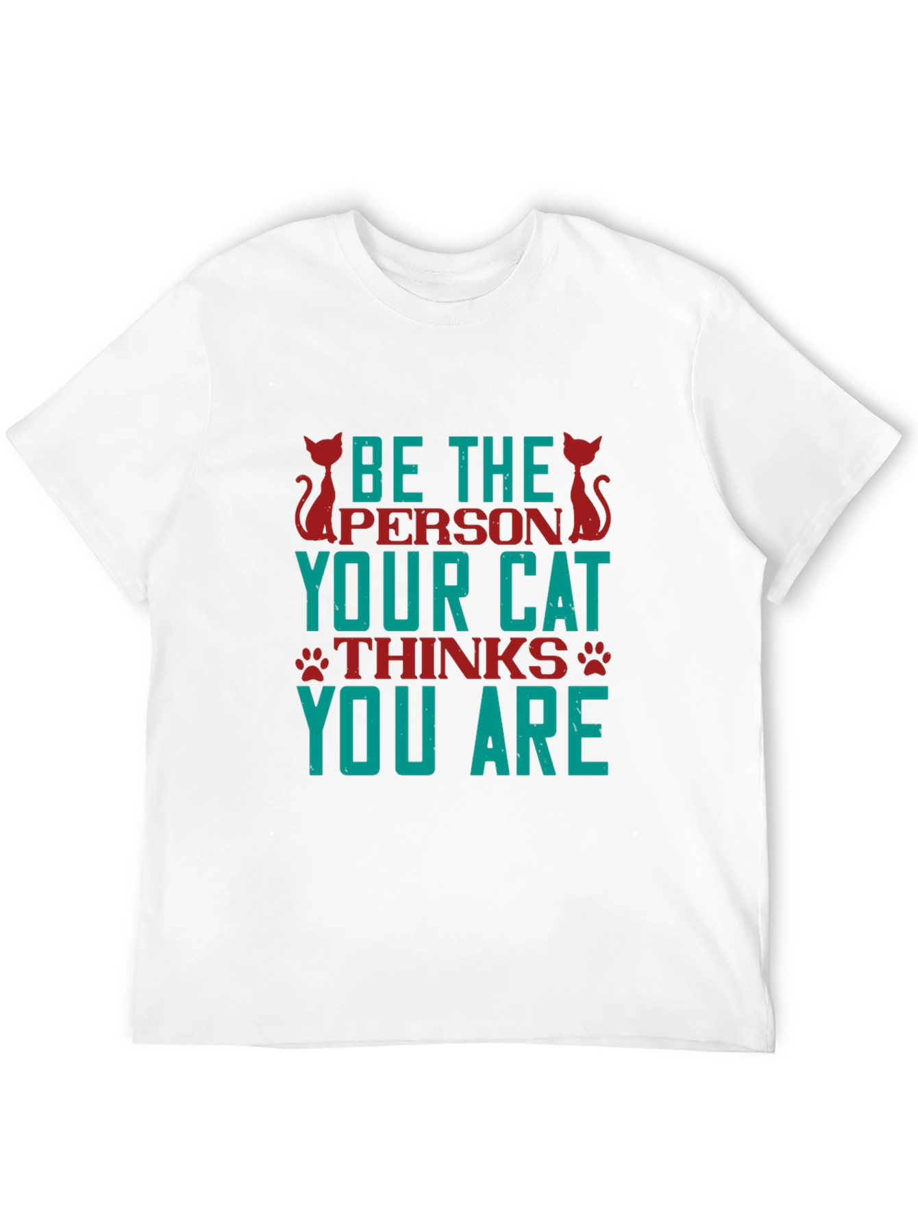 Black Be The Person Your Cat Thinks You Are T-Shirt view 12