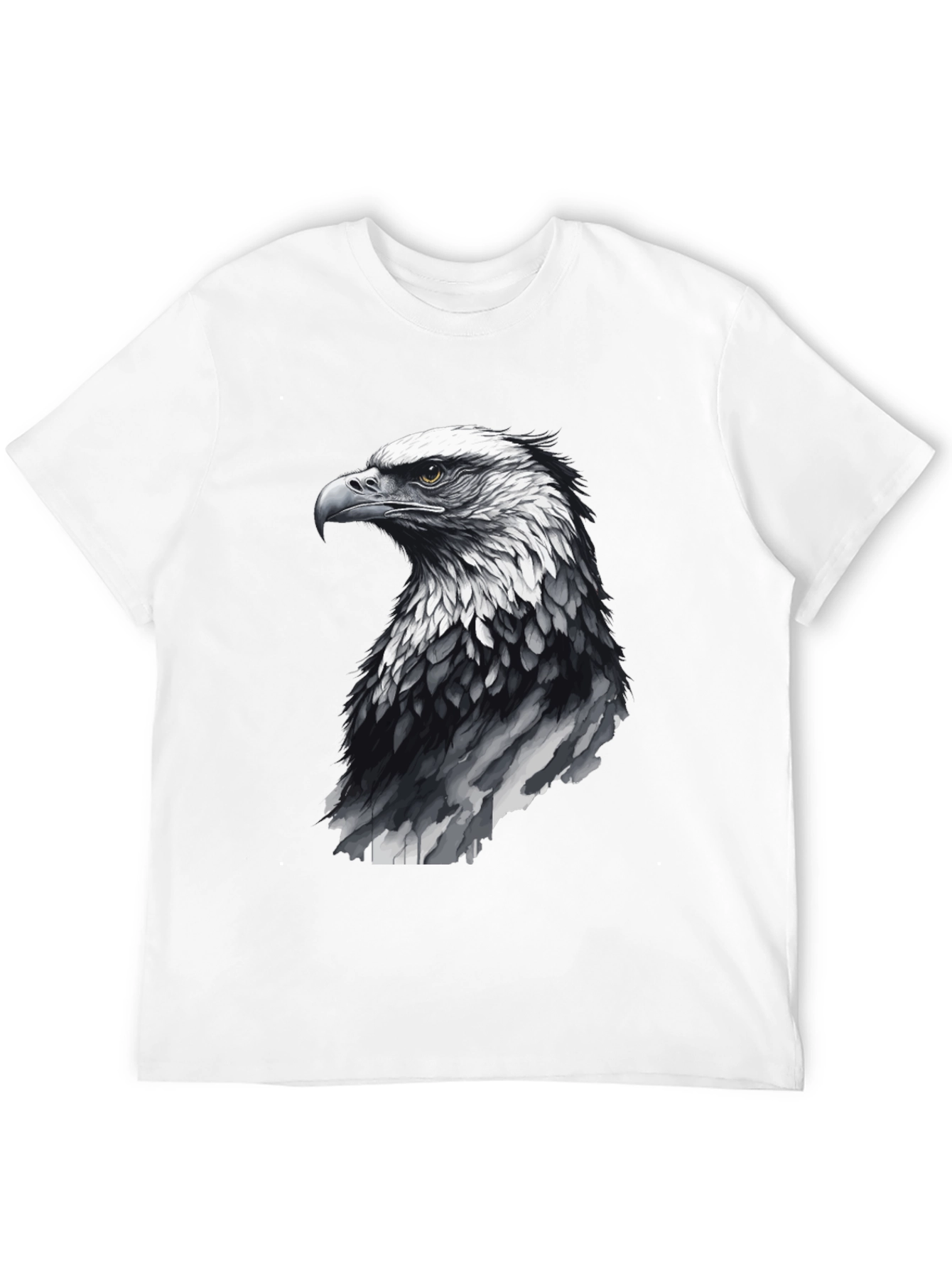 Black Men's Black Eagle Graphic Tee view 12
