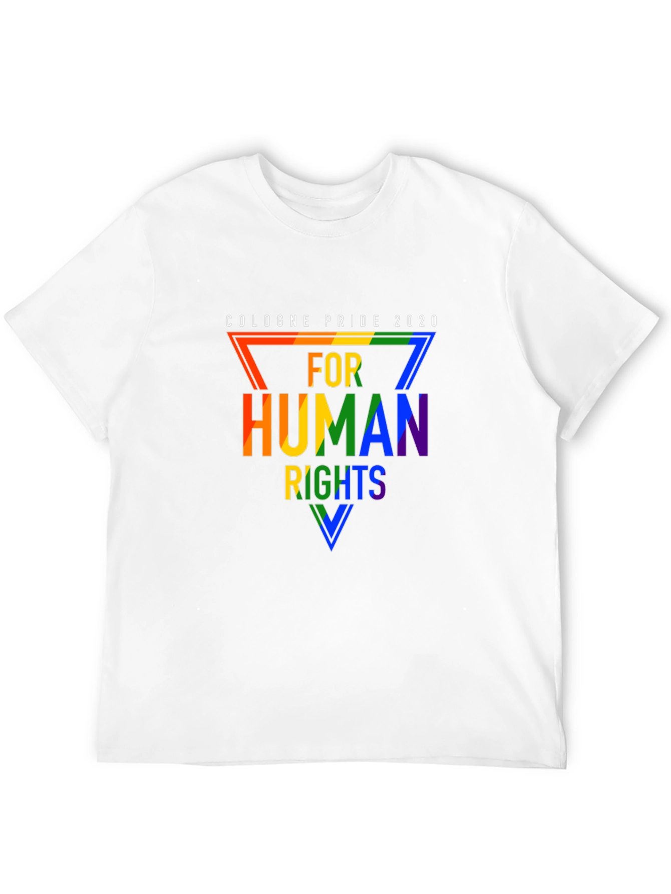 Black Cologne Pride 2020 Human Rights T-Shirt view 12