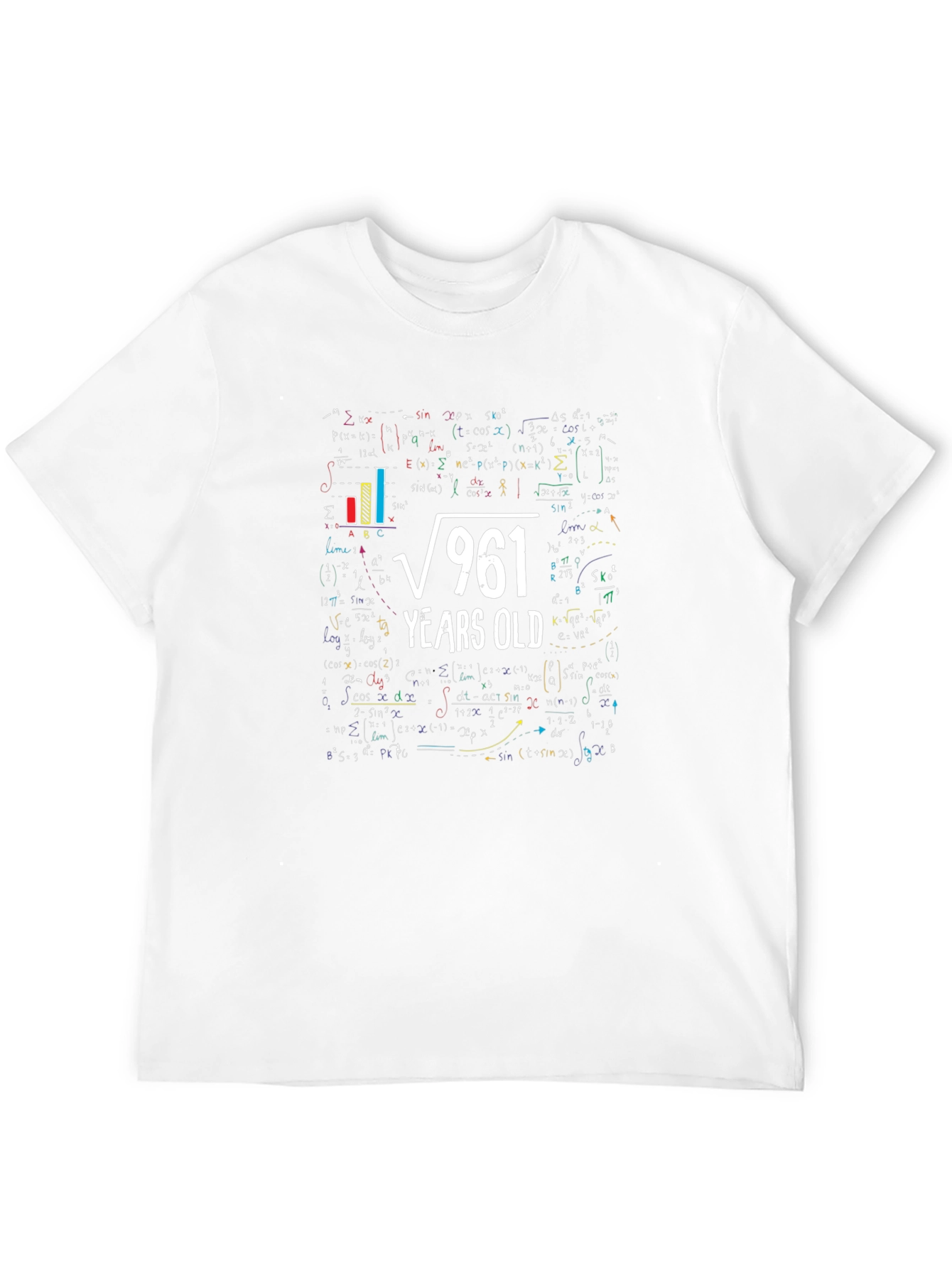 Black Funny 31st Birthday Math T-Shirt view 12
