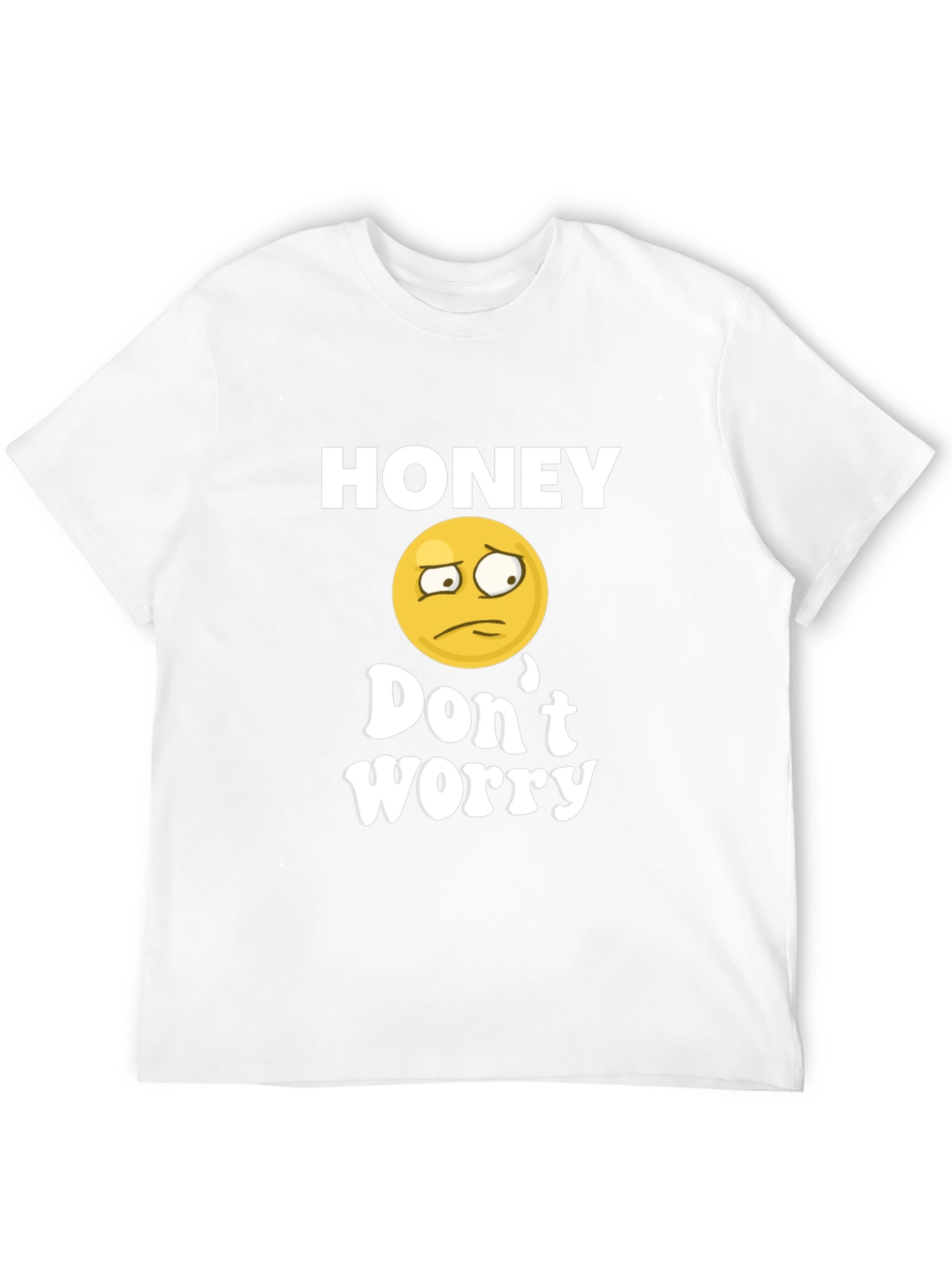 Black Honey Don't Worry Graphic Tee view 12