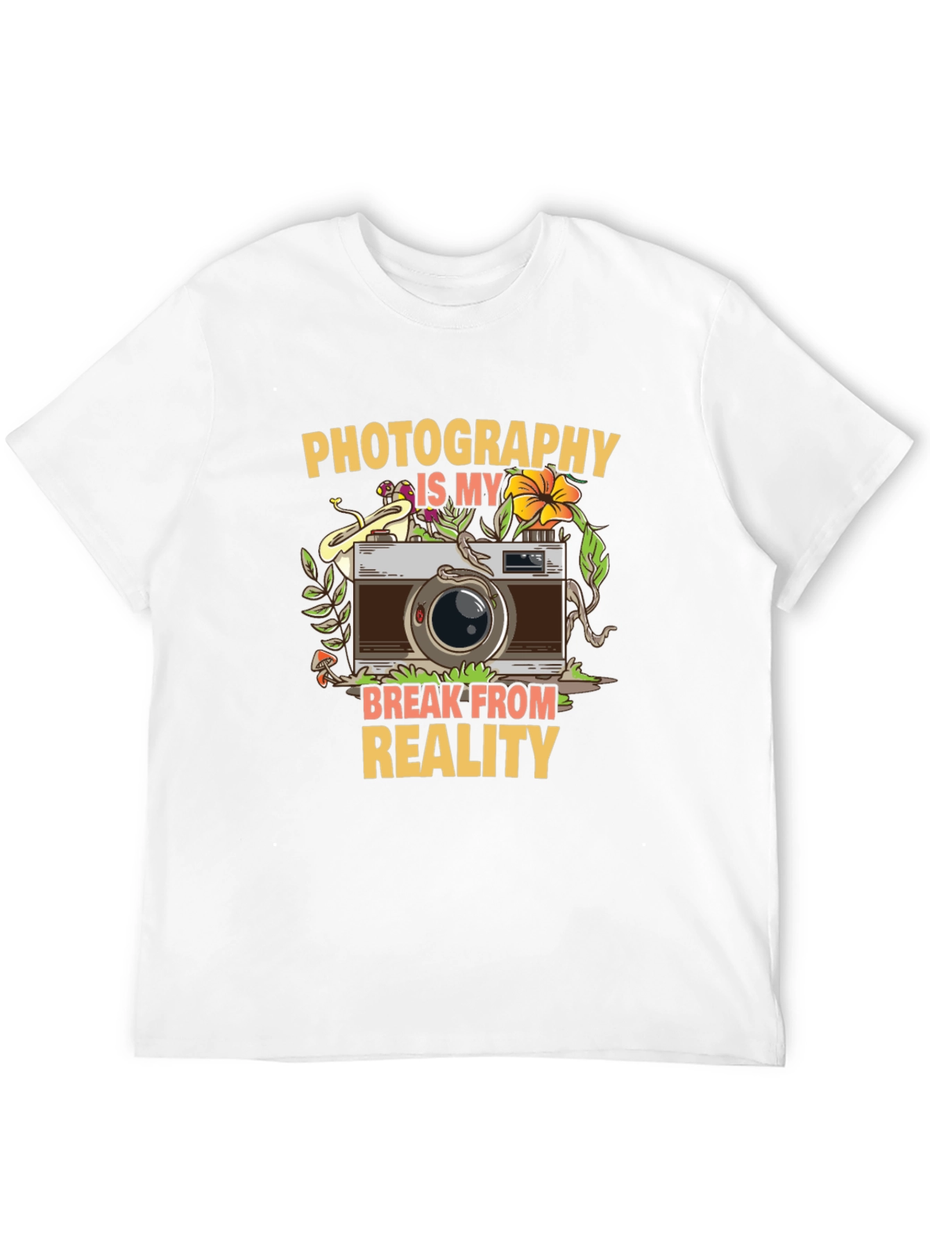 Black Photography is My Break From Reality T-Shirt view 12