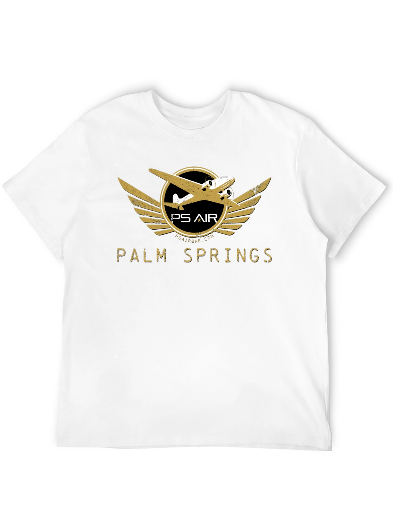 Black Palm Springs Air Black Graphic Tee view 12