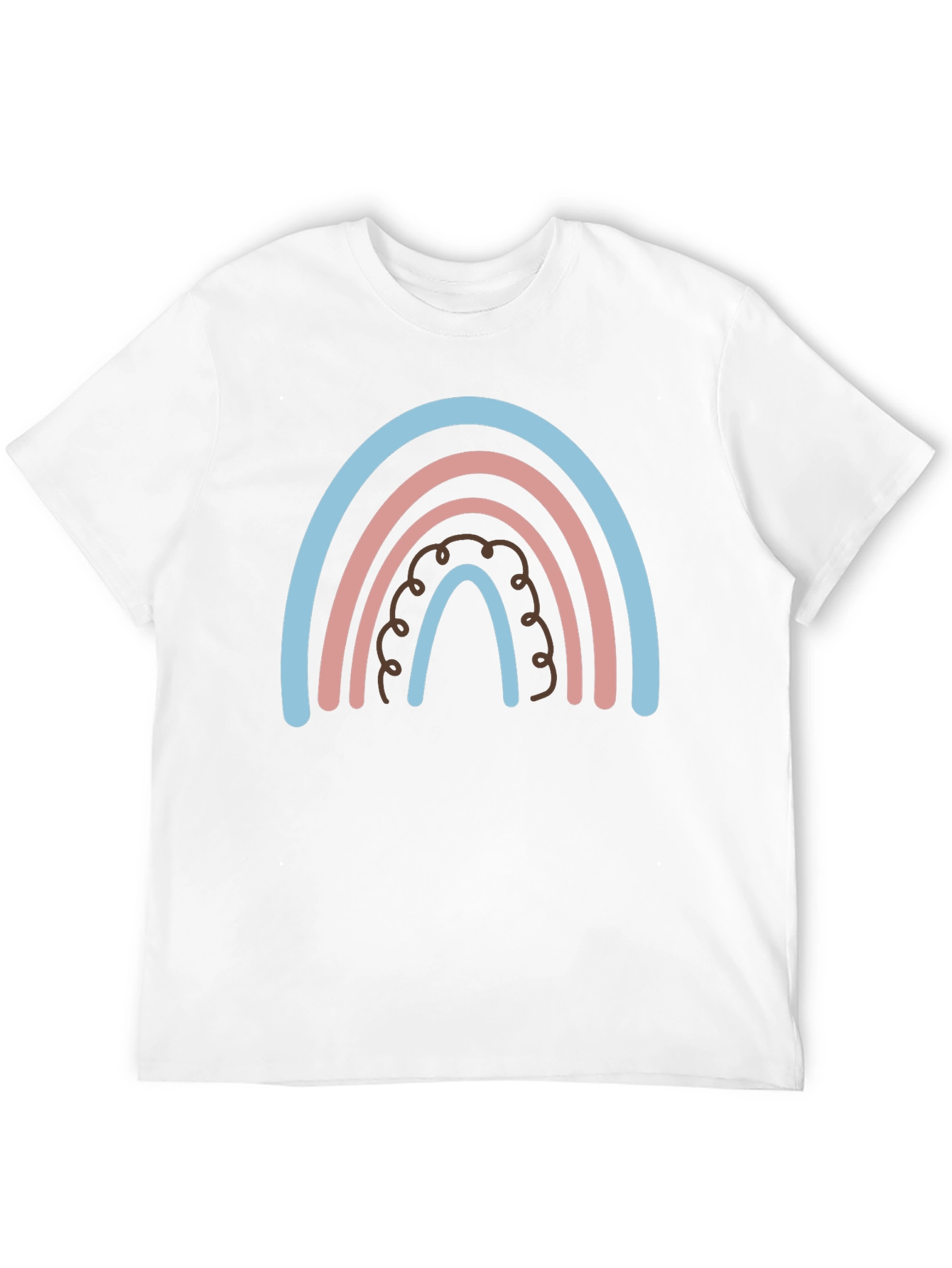 Black Rainbow Graphic Print Tee - Casual Comfort view 12