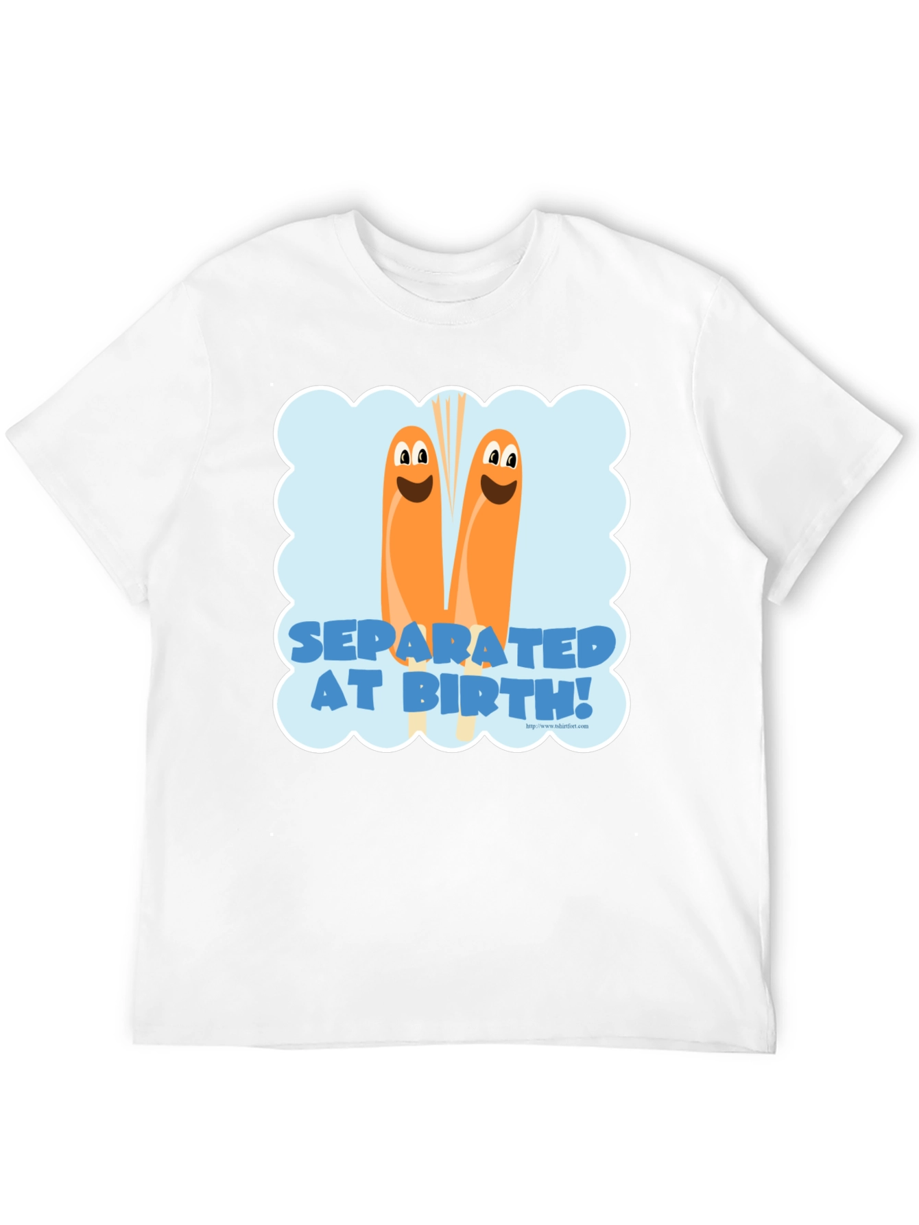 Black Separated at Birth Graphic T-Shirt - Funny Novelty Tee view 12