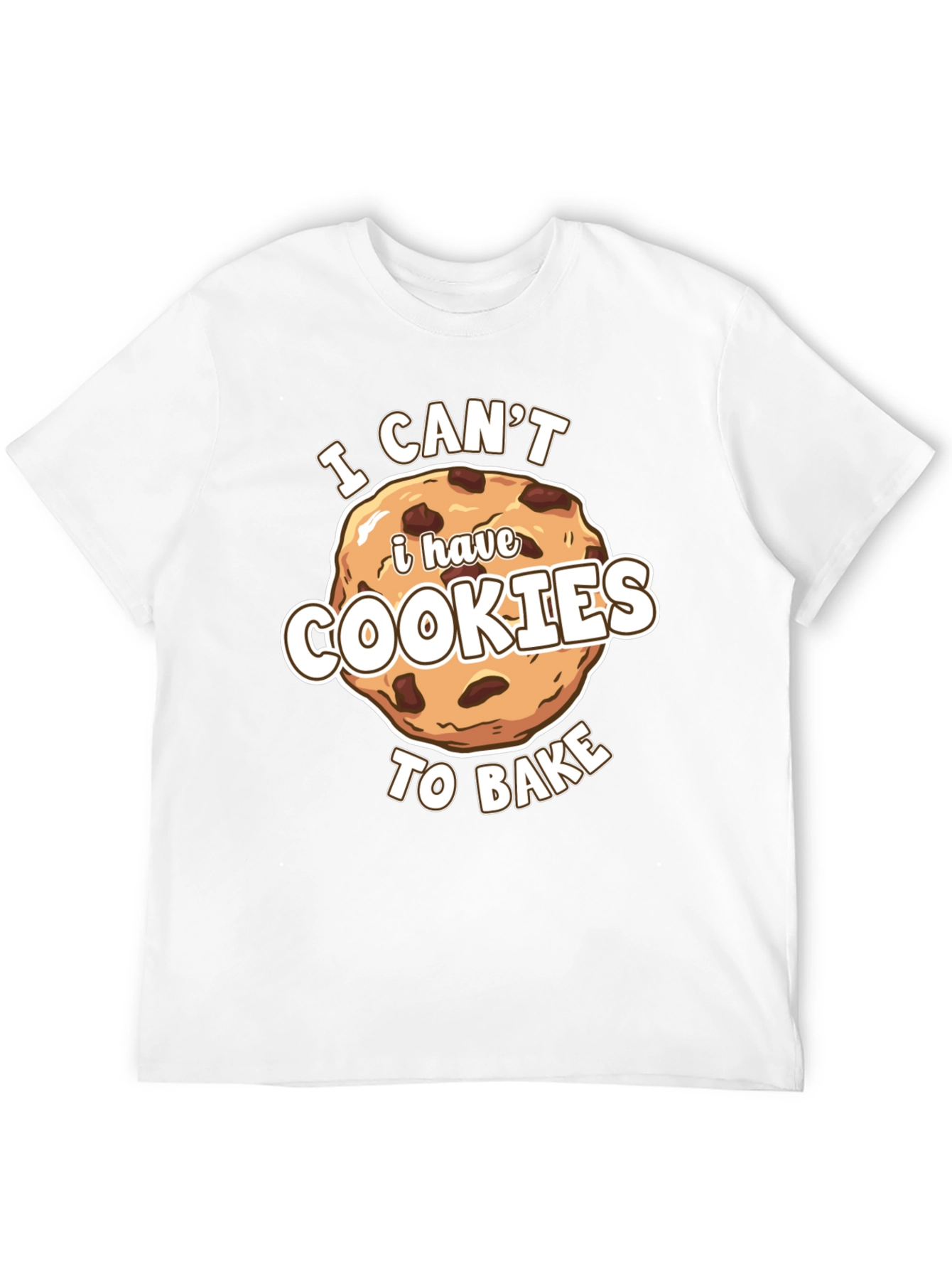 Black Funny Cookie Baking T-Shirt view 12