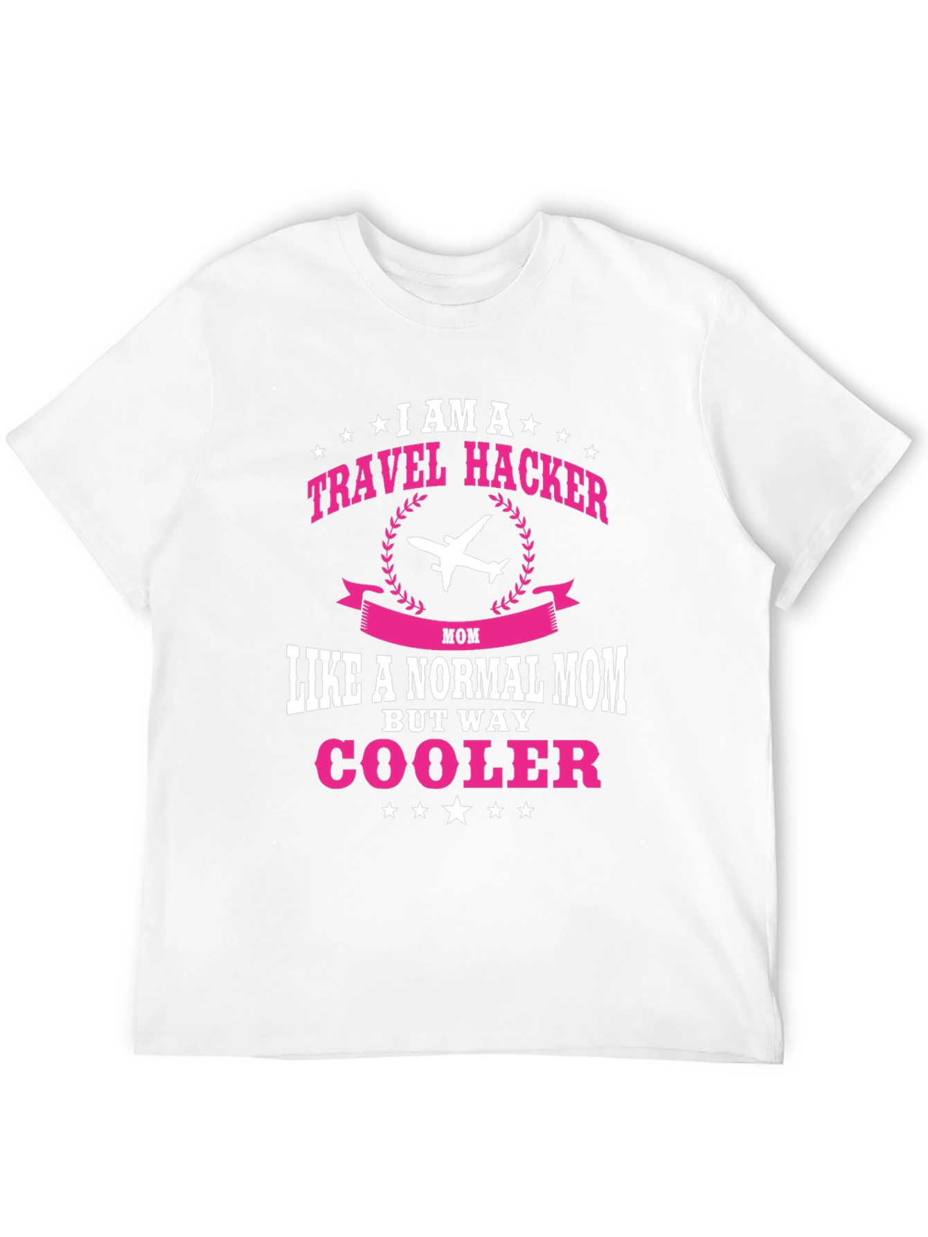 Black Travel Hacker Mom Graphic Tee view 12