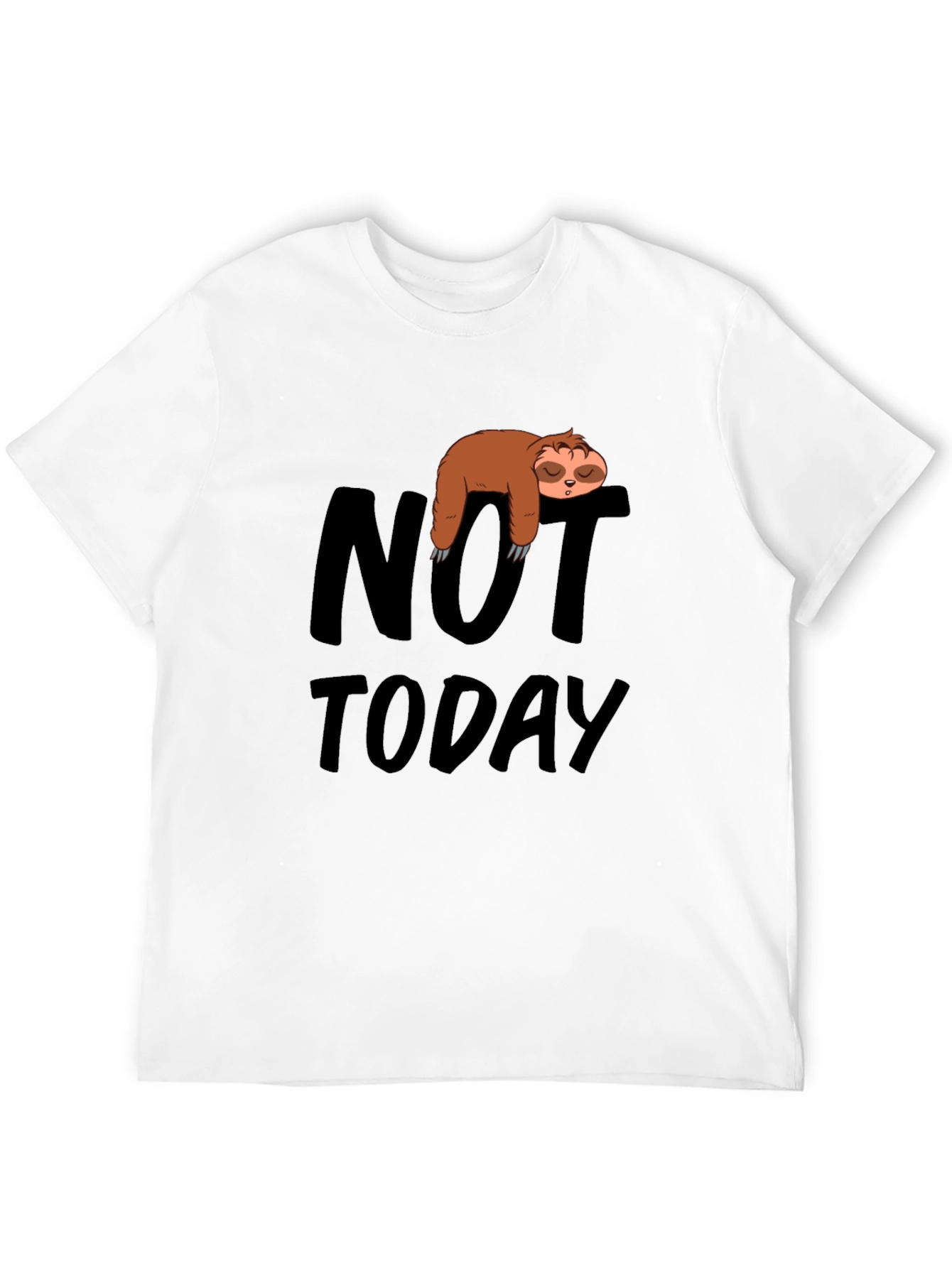 Not Today Sloth Graphic Tee - 12