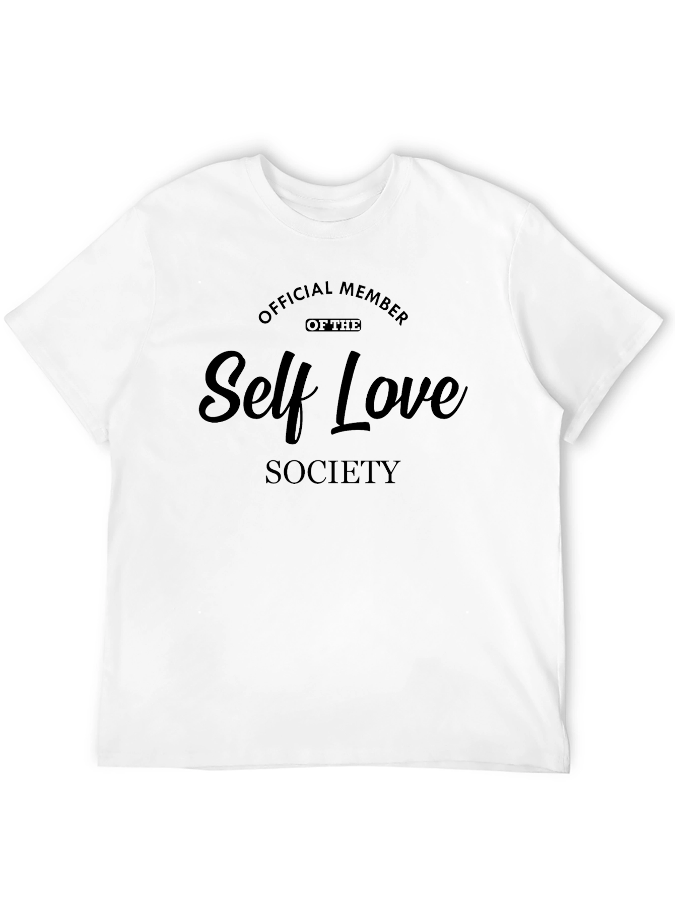 Black Self Love Society Black Tee - Unisex view 12