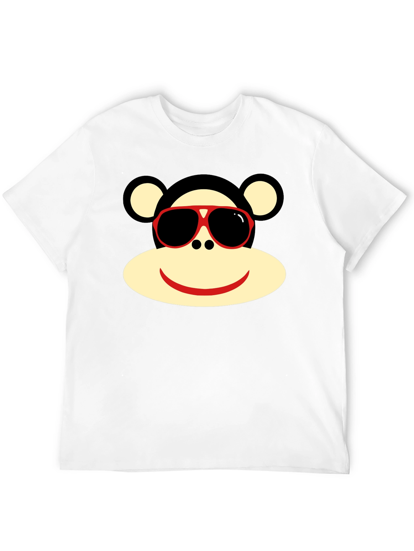 Black Sock Monkey T-Shirt - Fun Graphic Tee view 12