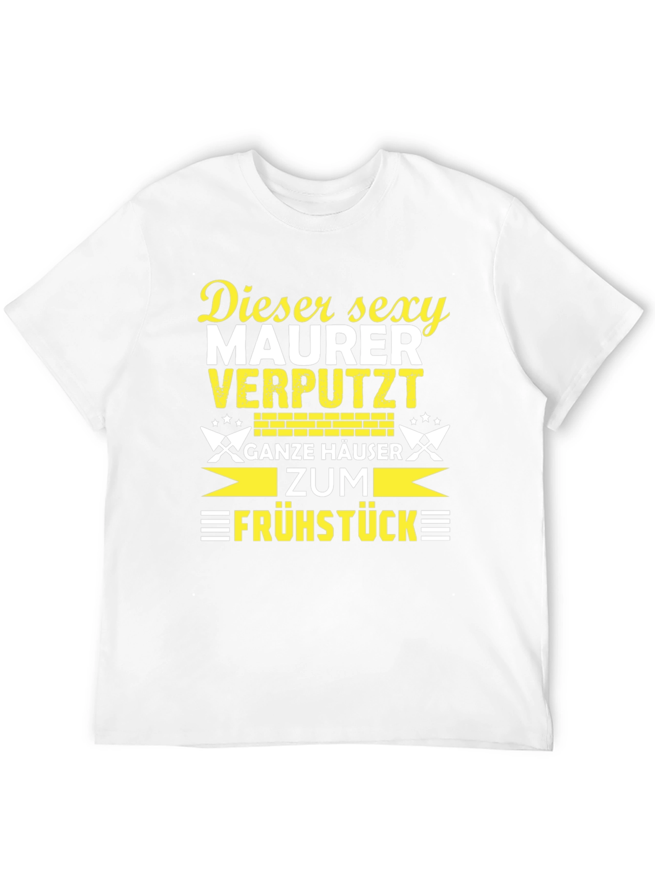 Black Sexy Bricklayer T-Shirt - Funny Maurer Beruf Shirt view 12