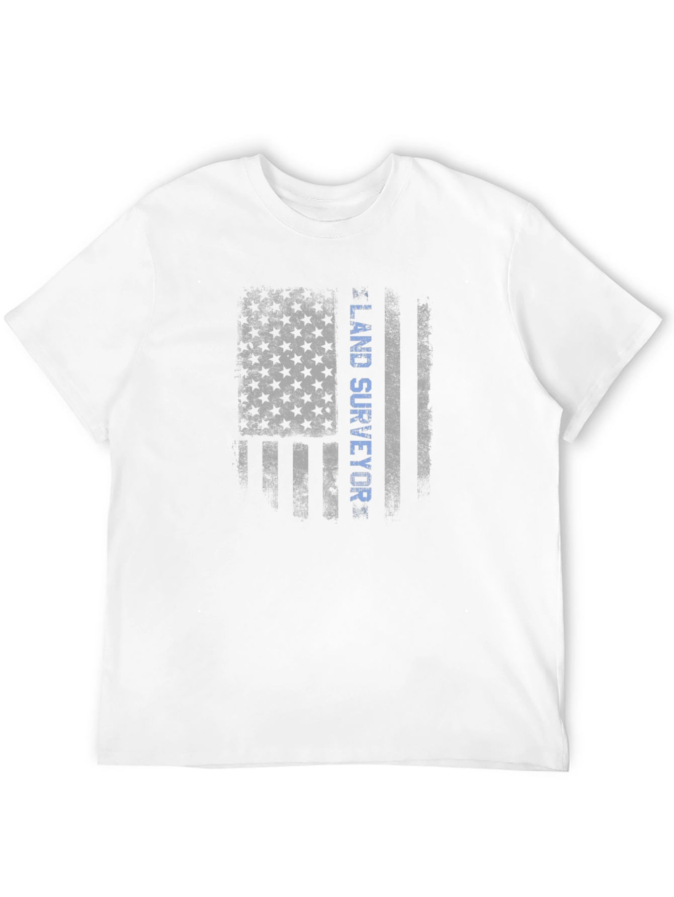 Land Surveyor American Flag T-Shirt - 12