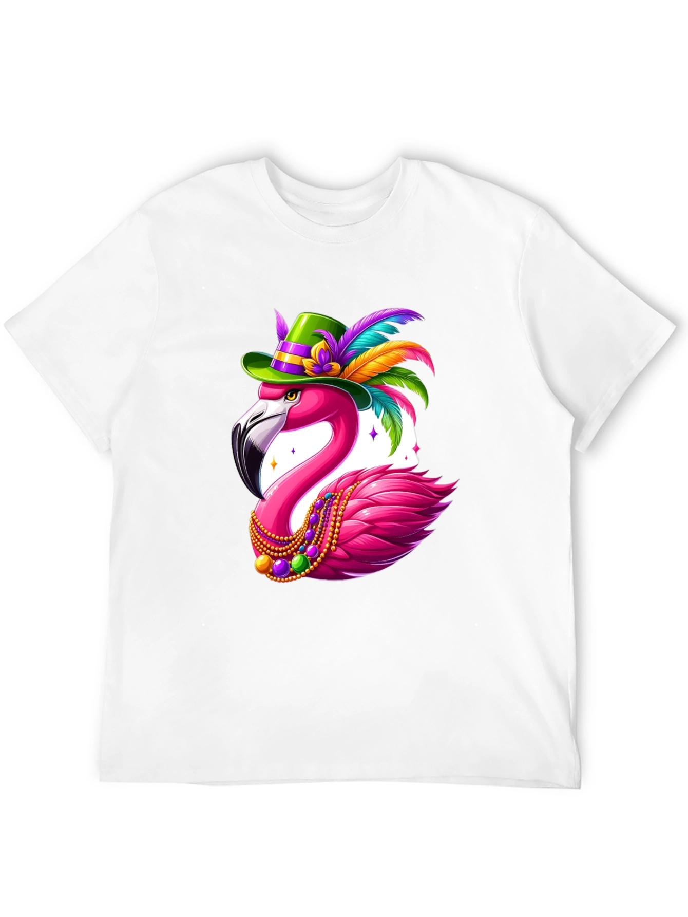 Festive Flamingo Graphic Tee - 12