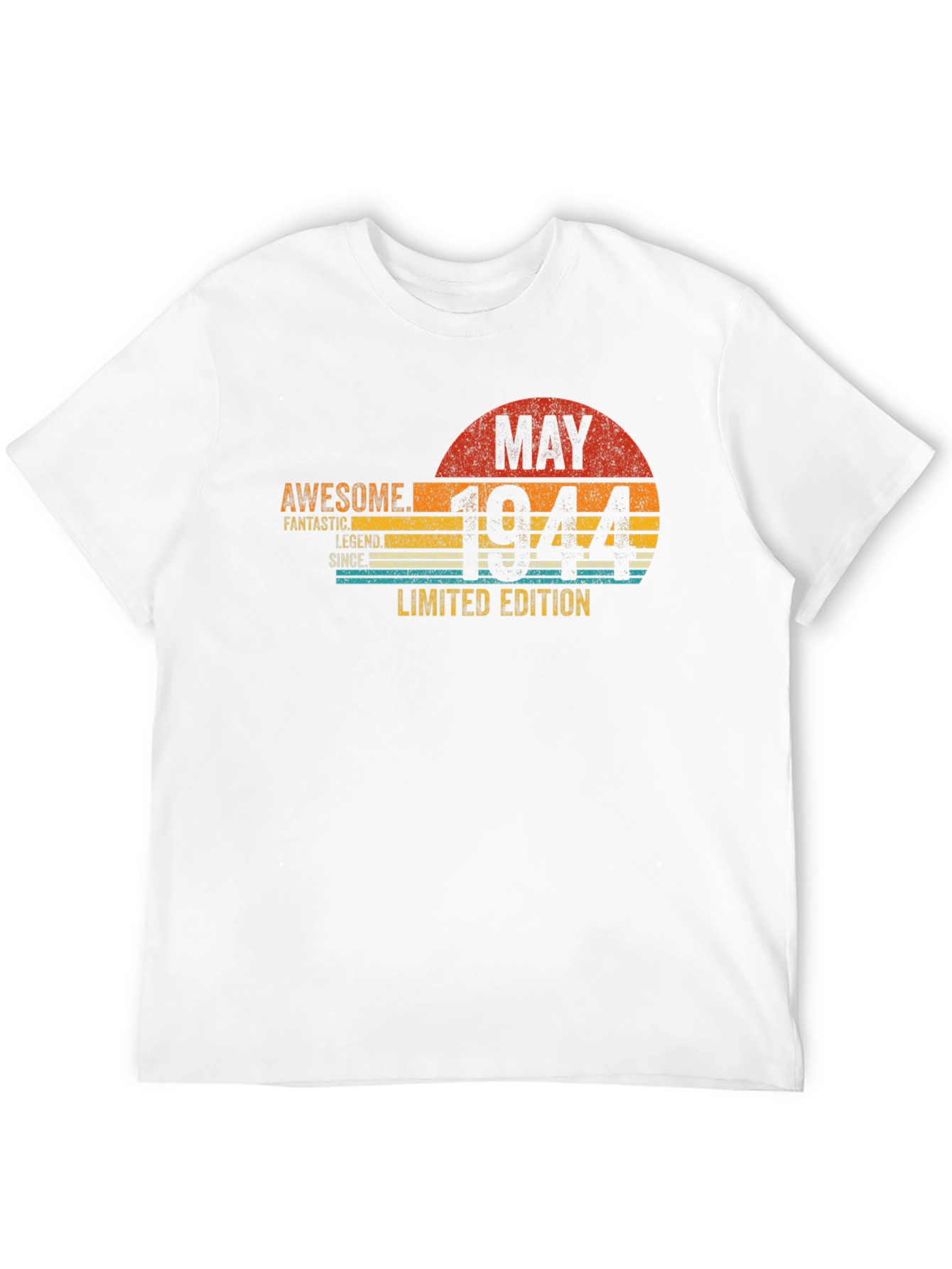 Black Awesome May 1944 Limited Edition T-Shirt view 12