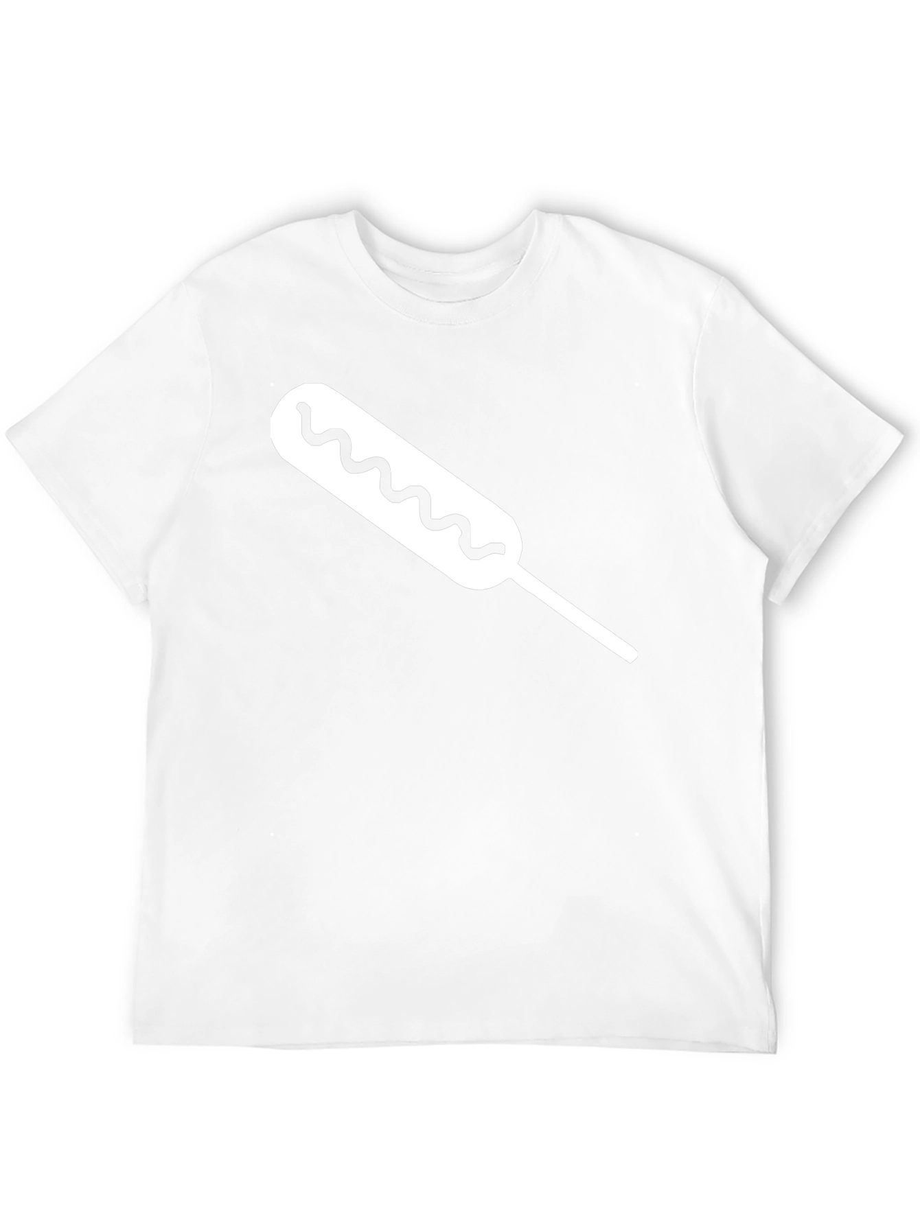 Black Corn Dog Graphic Tee - Black T-Shirt view 12