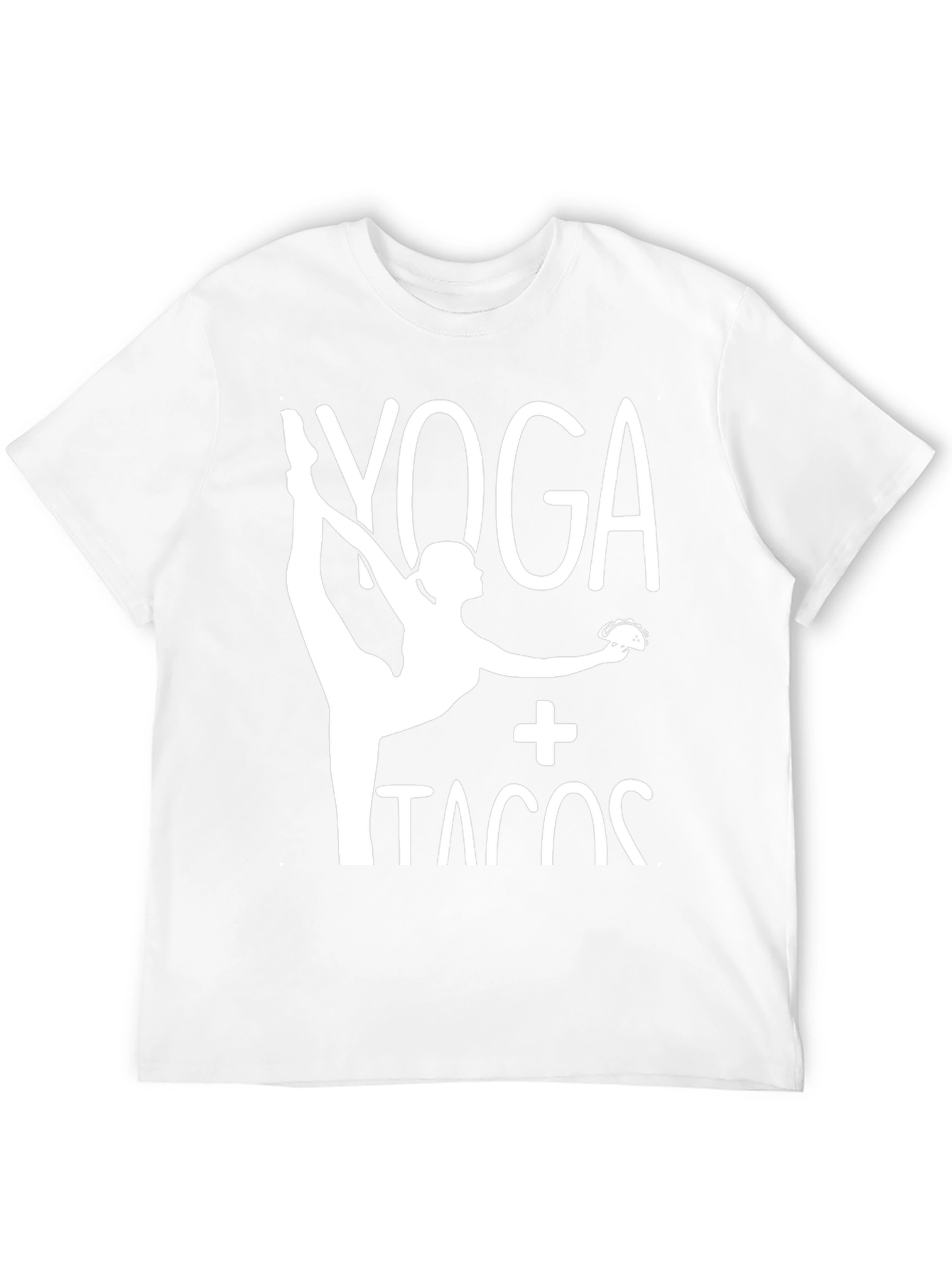 Black Yoga and Tacos Graphic Tee view 12