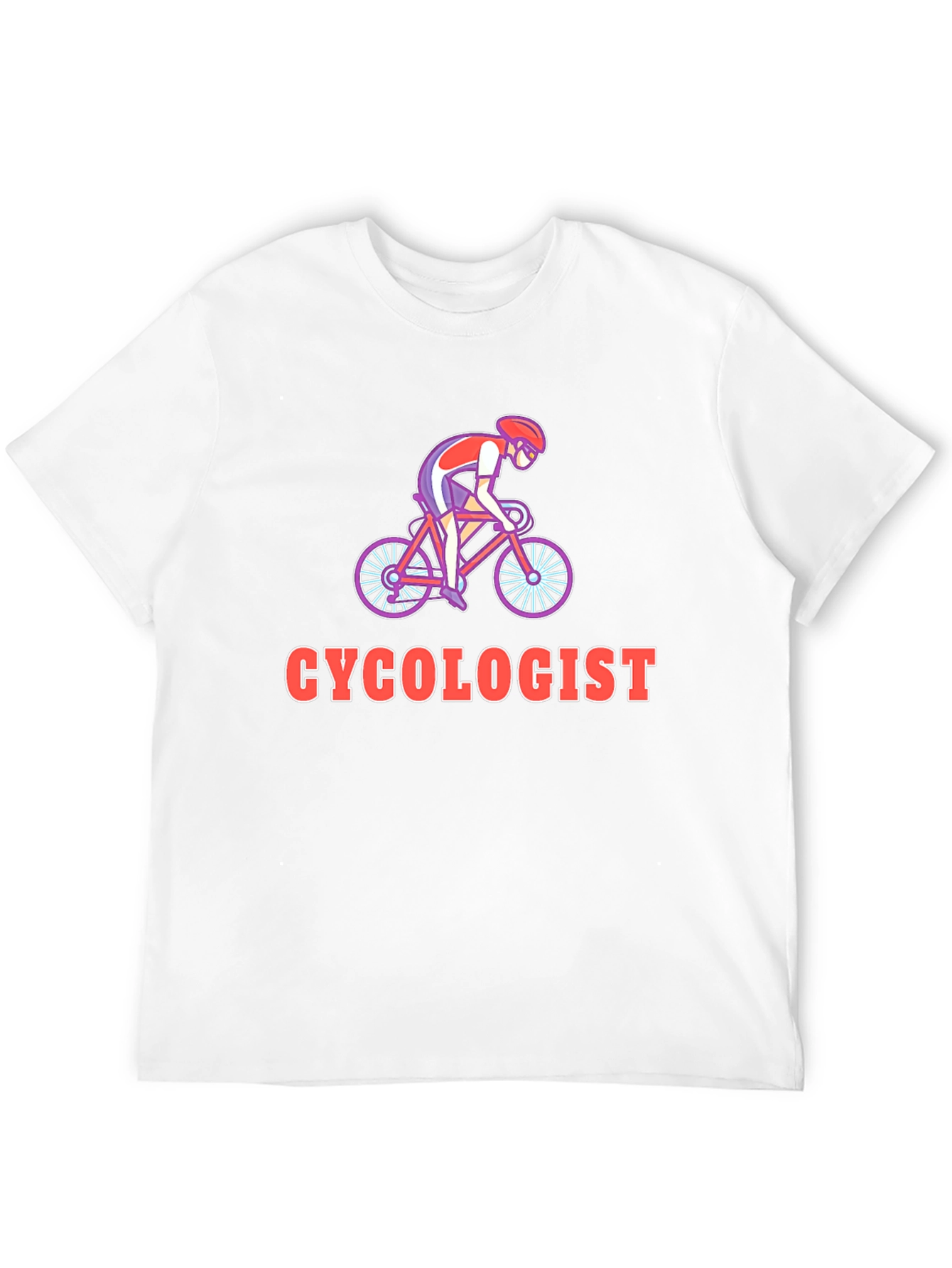 Black Cyclologist T-Shirt - Funny Cycling Gift view 12