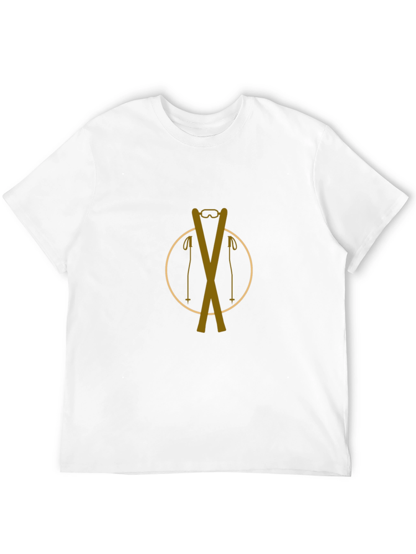 Black Skiing Graphic T-Shirt - Adventure Ready view 12