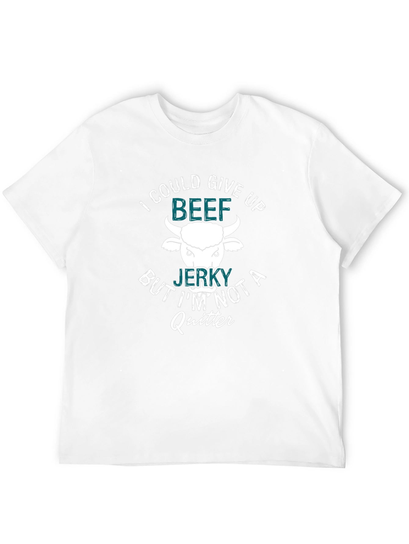Black Beef Jerky Lover T-Shirt - I'm Not a Quitter! view 12