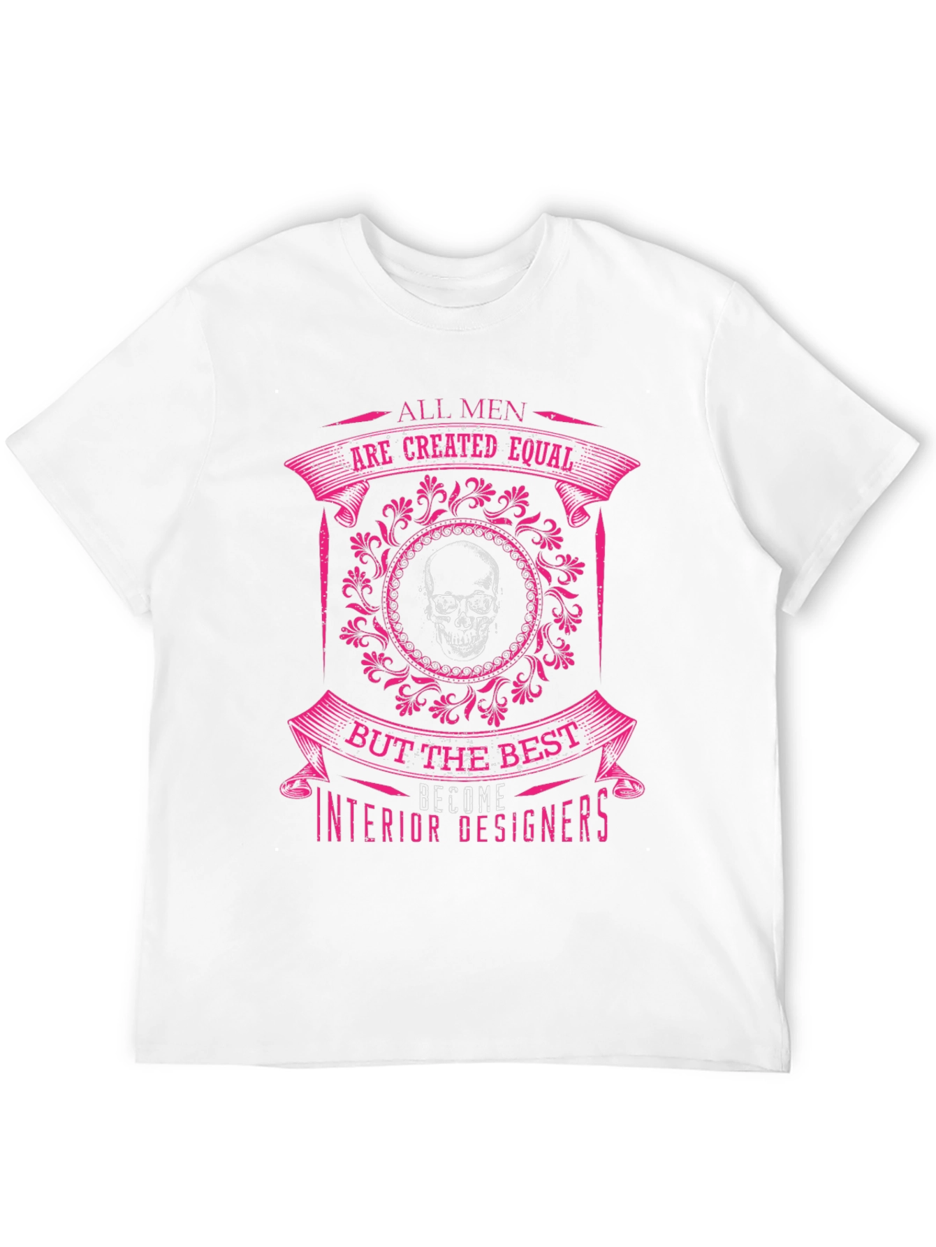 Black Interior Designer Graphic Tee - All Men Are Created Equal view 12