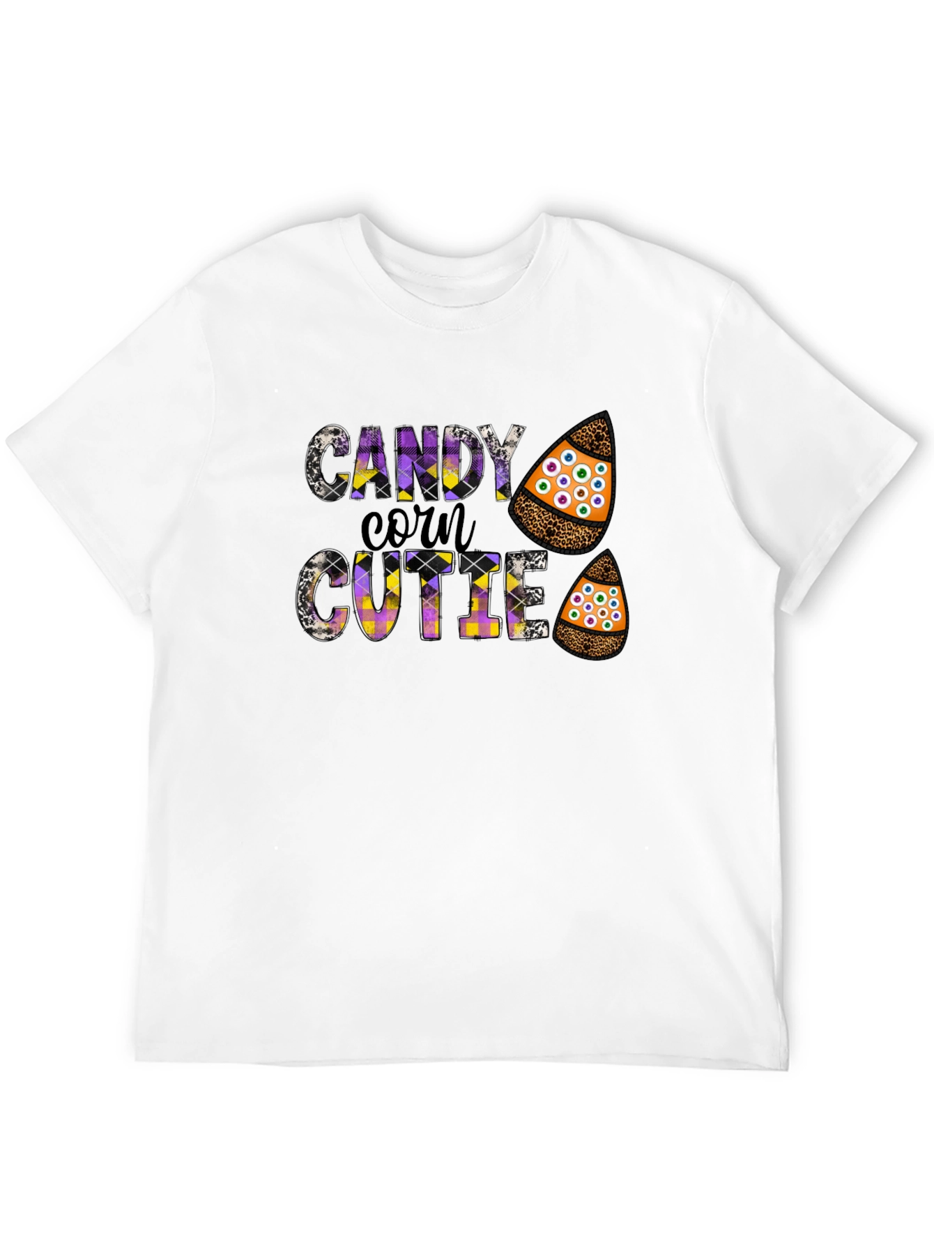 Black Candy Corn Cutie Graphic T-Shirt view 12