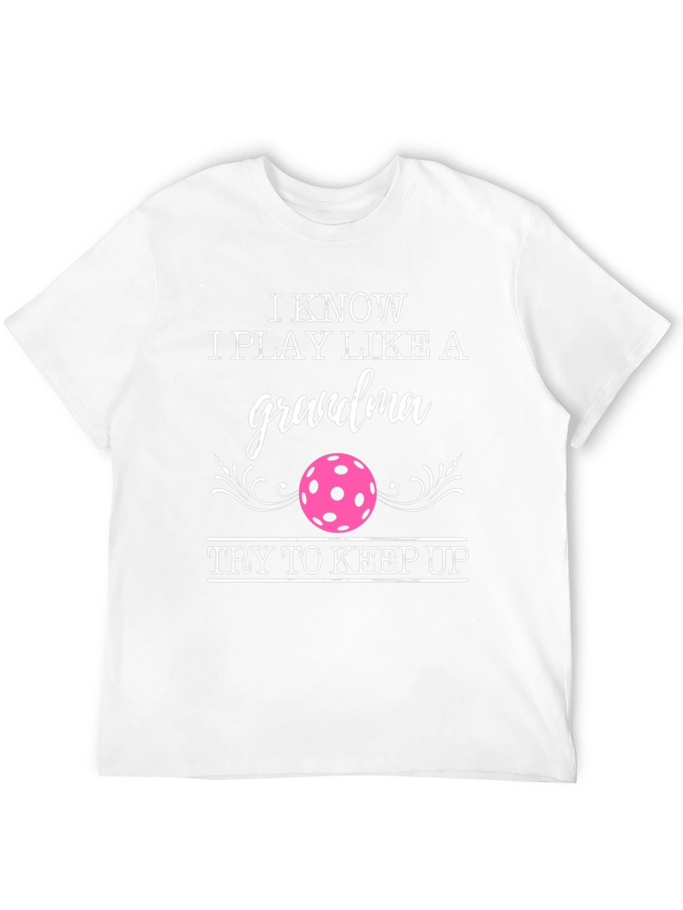 Black Pickleball Grandma T-Shirt - Play Like a Grandma view 12