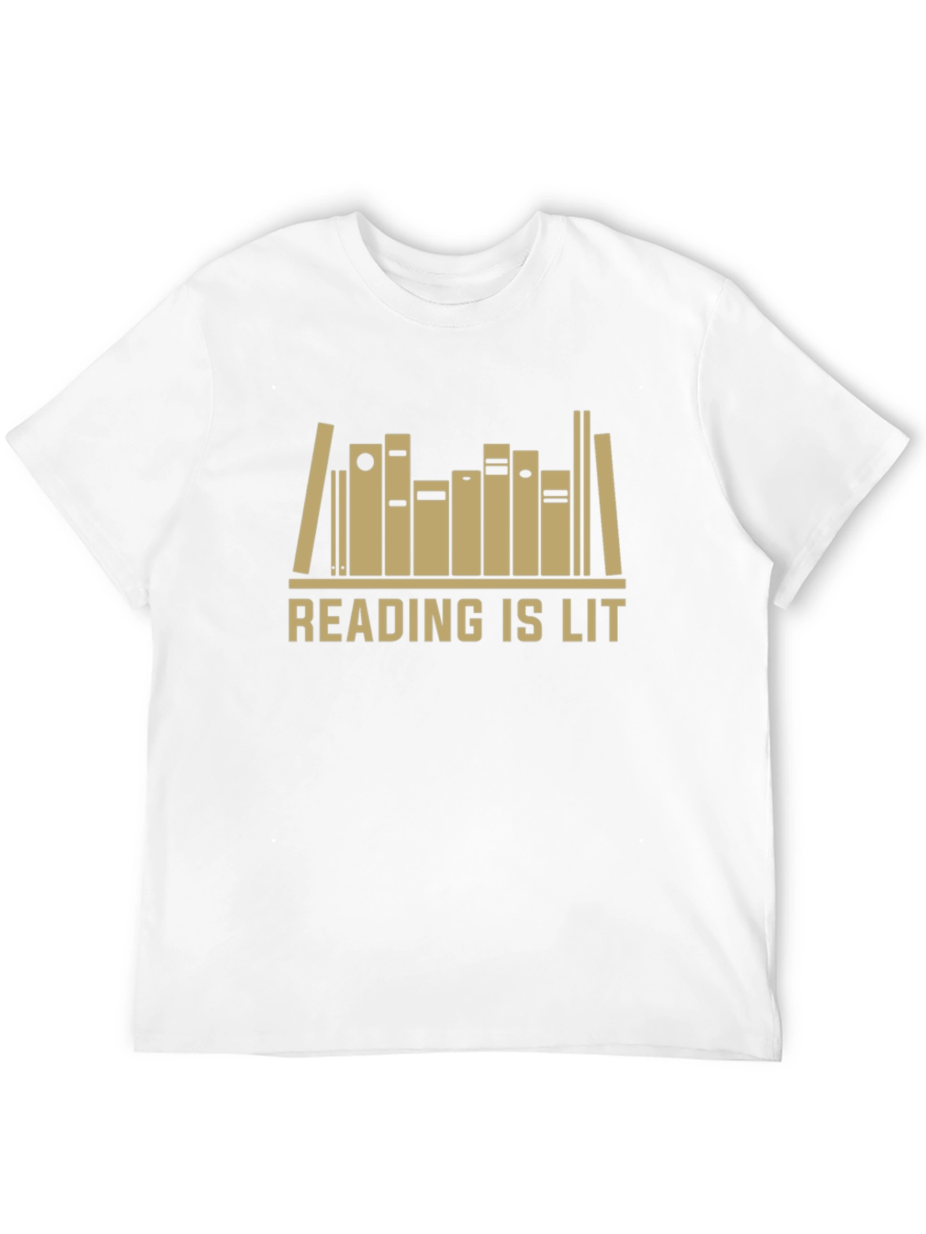 Black Reading Is Lit T-Shirt - Book Lover Apparel view 12