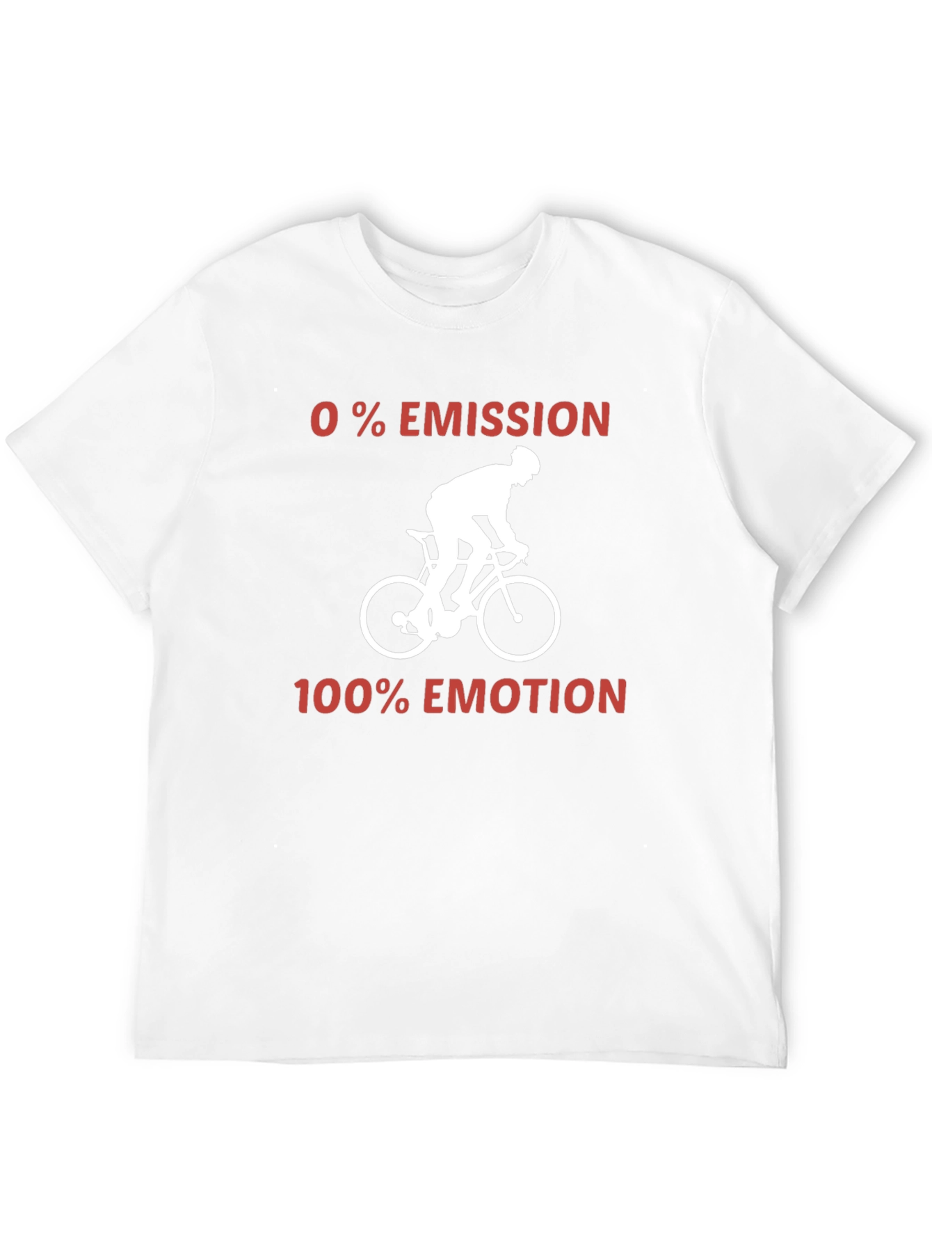 Black Eco Ride T-Shirt - 0% Emission, 100% Emotion! view 12