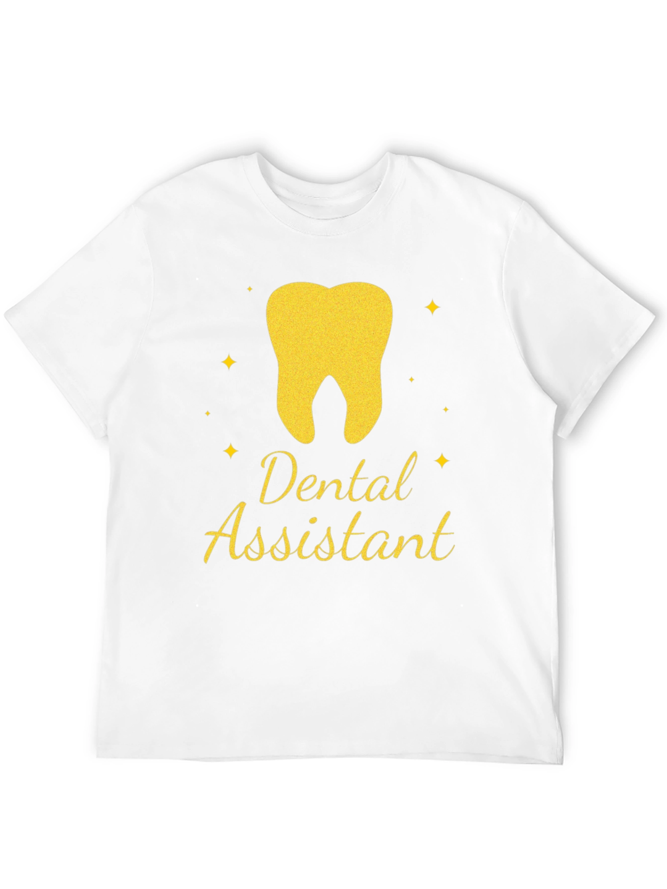 Black Dental Assistant T-Shirt - Tooth Graphic Tee view 12