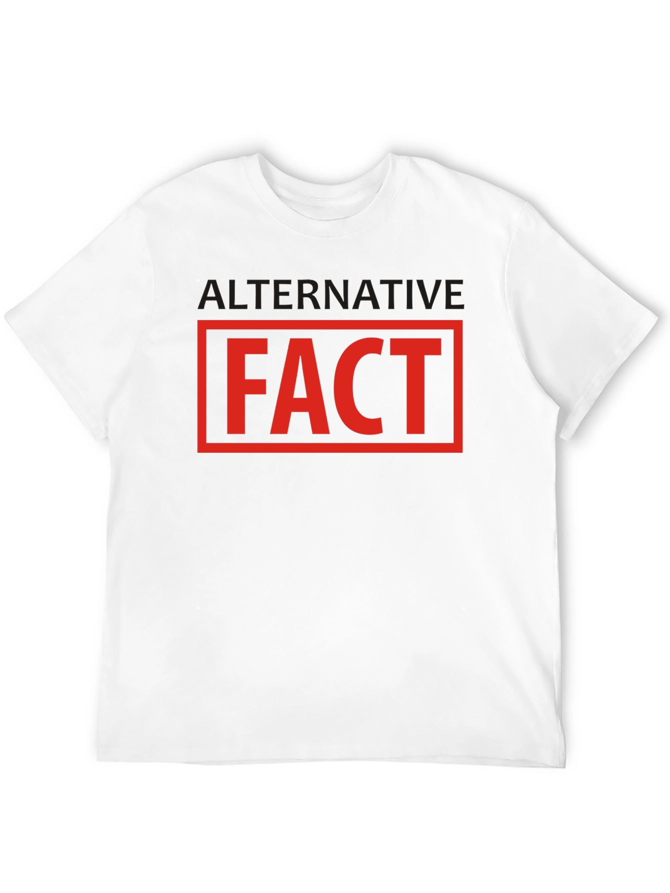 Black Alternative Fact Graphic Tee - Black view 12