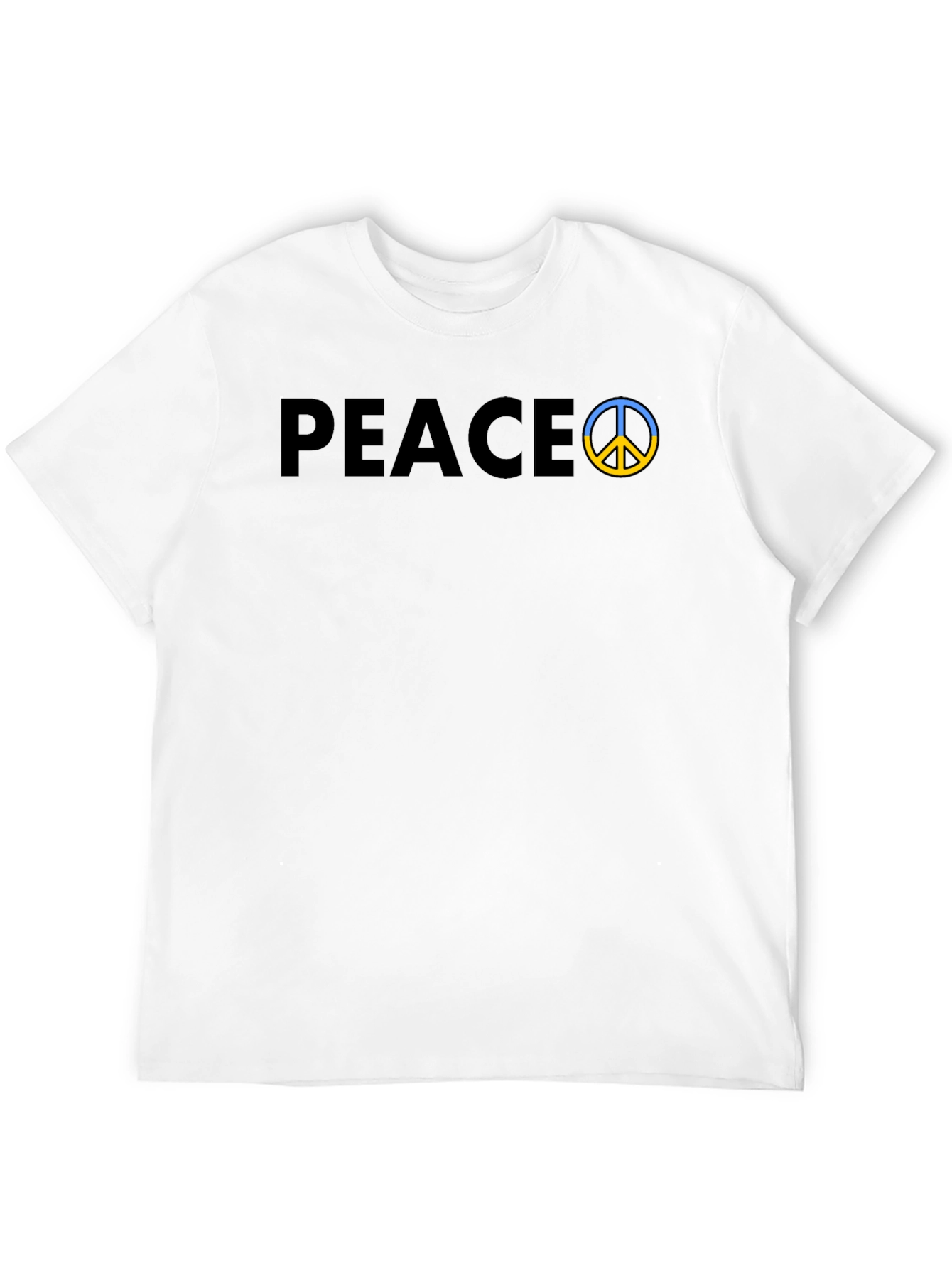 Black Peace Ukraine T-Shirt view 12