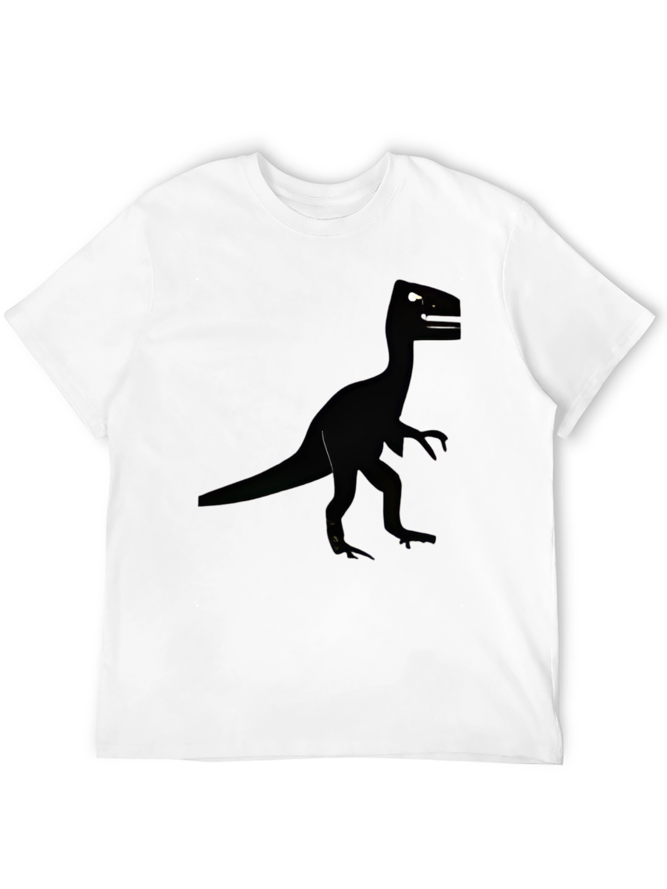 Black Black Dinosaur T-Shirt for Men view 12