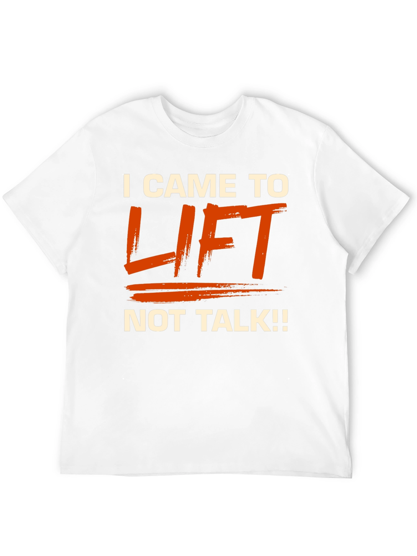 Black I Came to Lift T-Shirt view 12