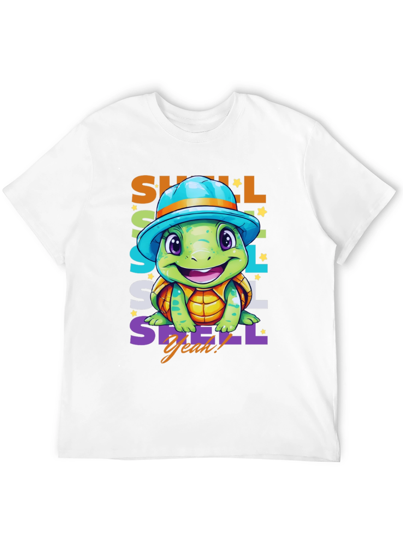 Black Cute Turtle T-Shirt - Shell Yeah! view 12