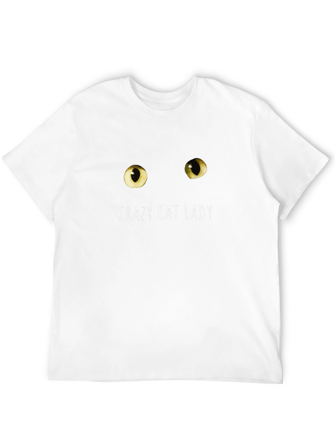 Black Crazy Cat Lady Graphic Tee view 12