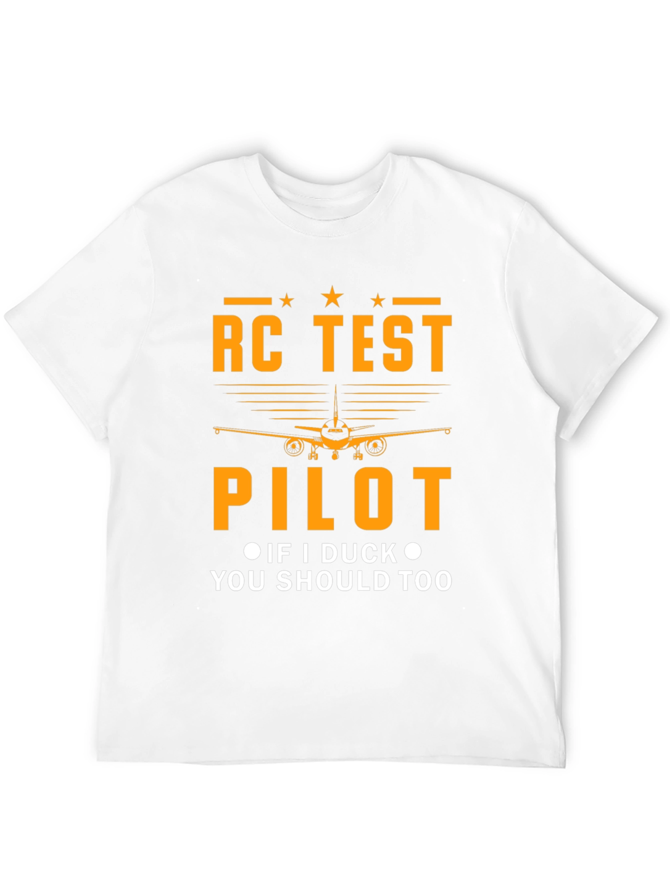 Black RC Test Pilot Graphic T-Shirt view 12