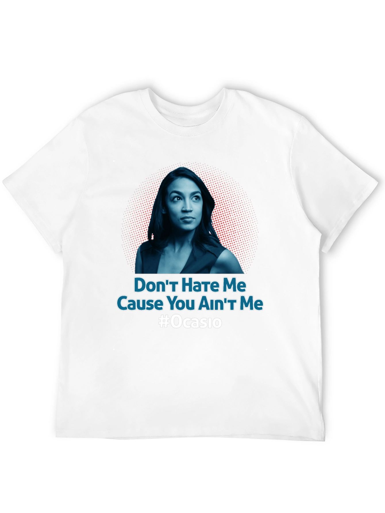 Black Don't Hate Me AOC T-Shirt view 12
