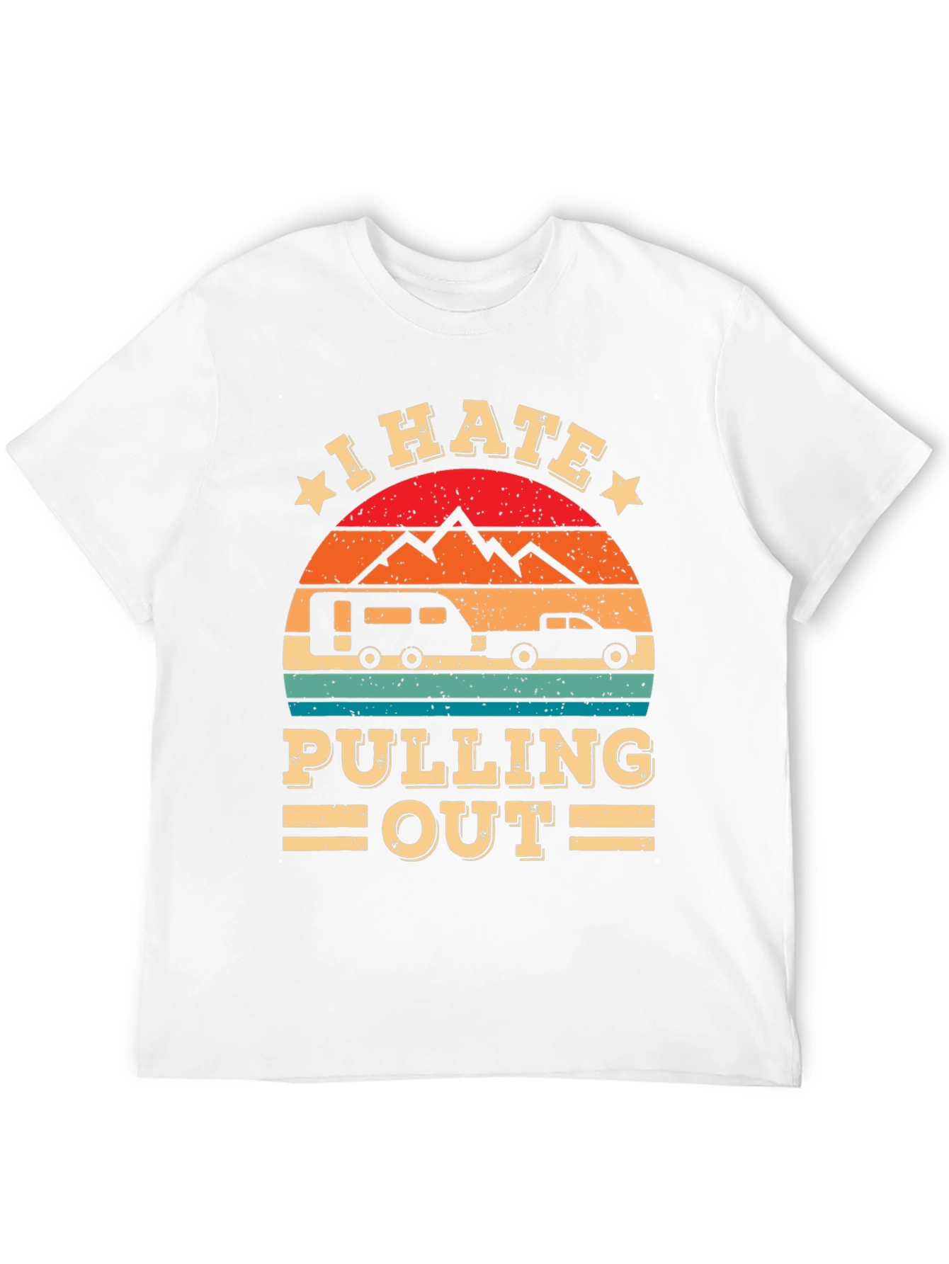 Black I Hate Pulling Out Camping T-Shirt view 12