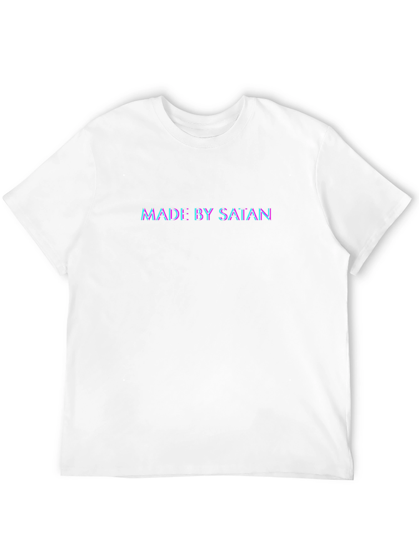 Black Made By Satan Graphic Tee - Mens Black T-Shirt view 12