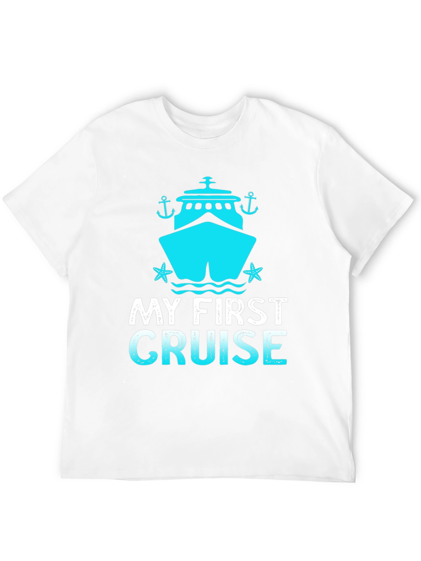 Black My First Cruise T-Shirt - Vacation Souvenir view 12