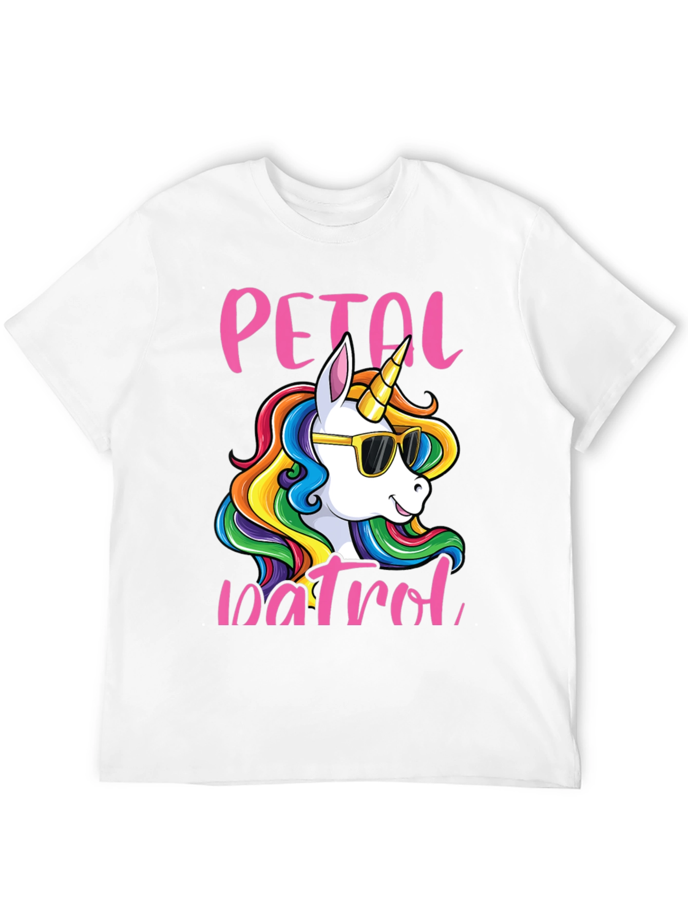 Black Petal Patrol Unicorn Graphic Tee view 12