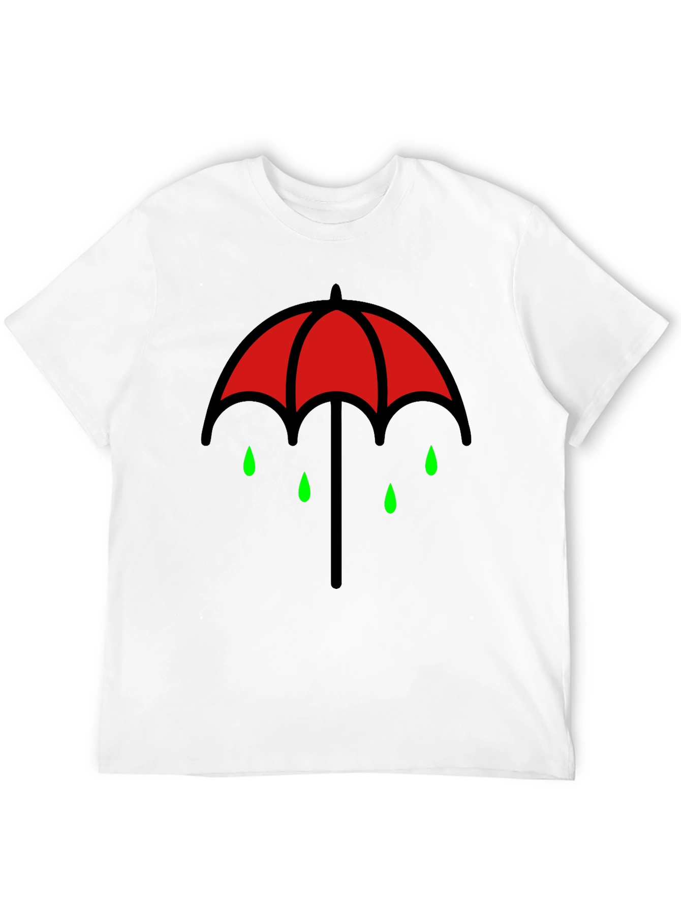 Black Umbrella Academy Inspired Graphic Tee - Black Cotton T-Shirt view 12