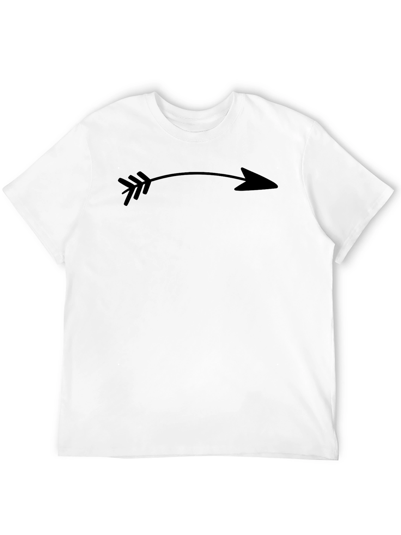 Black Arrow Graphic T-Shirt - Casual Menswear view 12