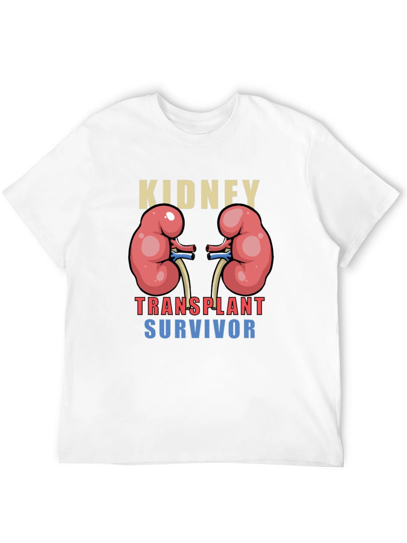 Black Kidney Transplant Survivor Graphic Tee view 12