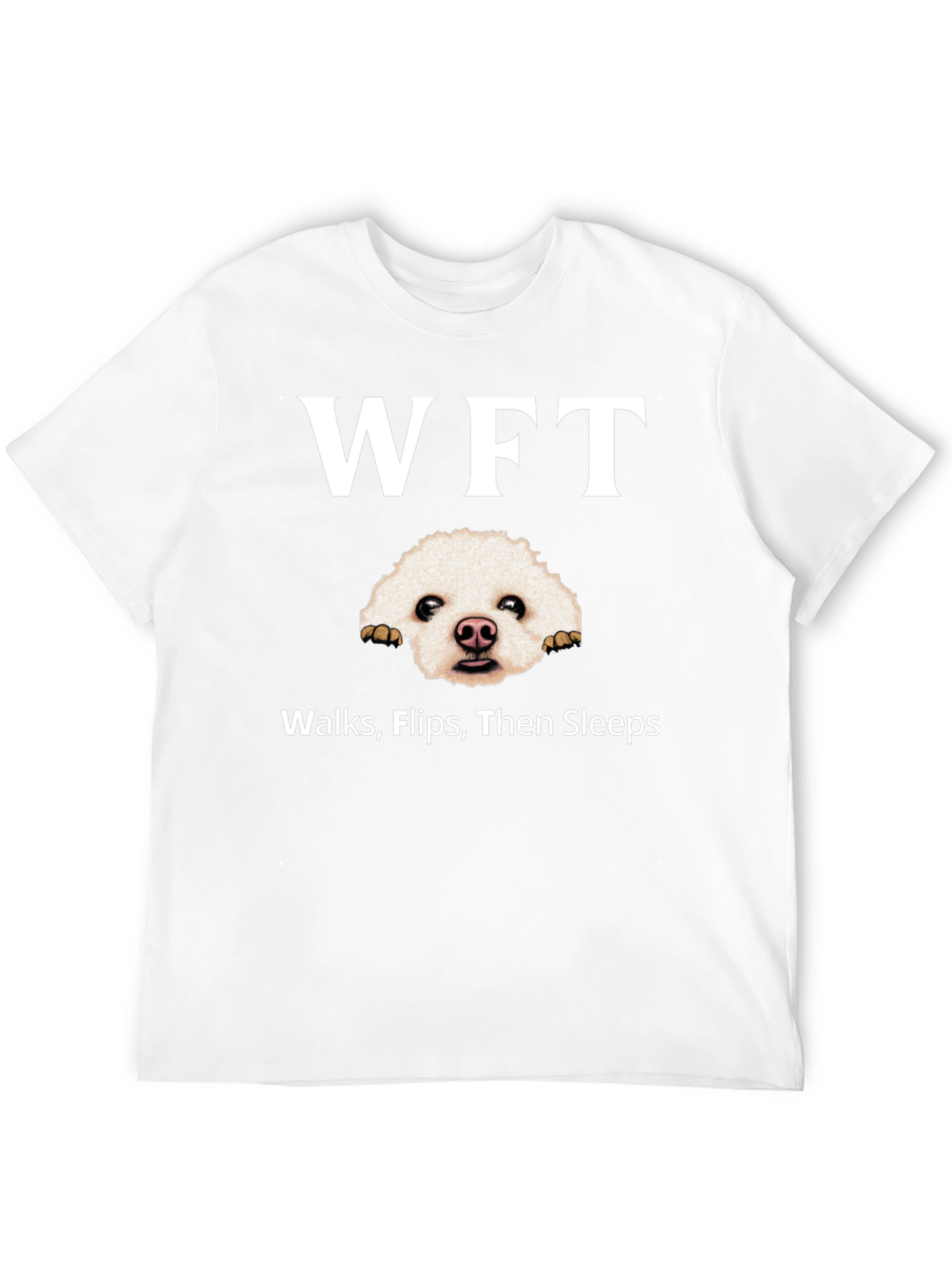 Black WFT Dog Graphic Black T-Shirt view 12