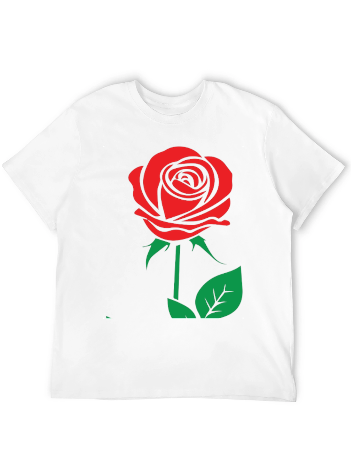 Rose Graphic Tee - Classic & Bold Design - 12